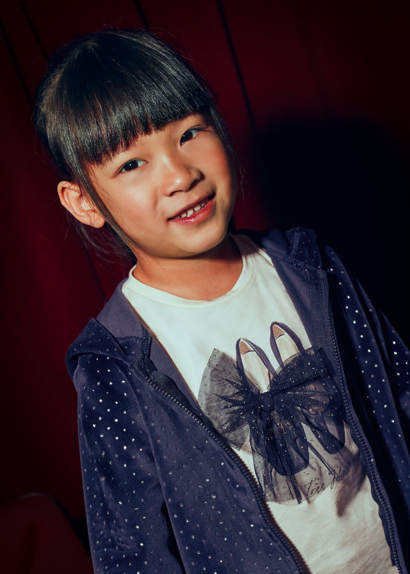 Girls tracksuit with t-shirt