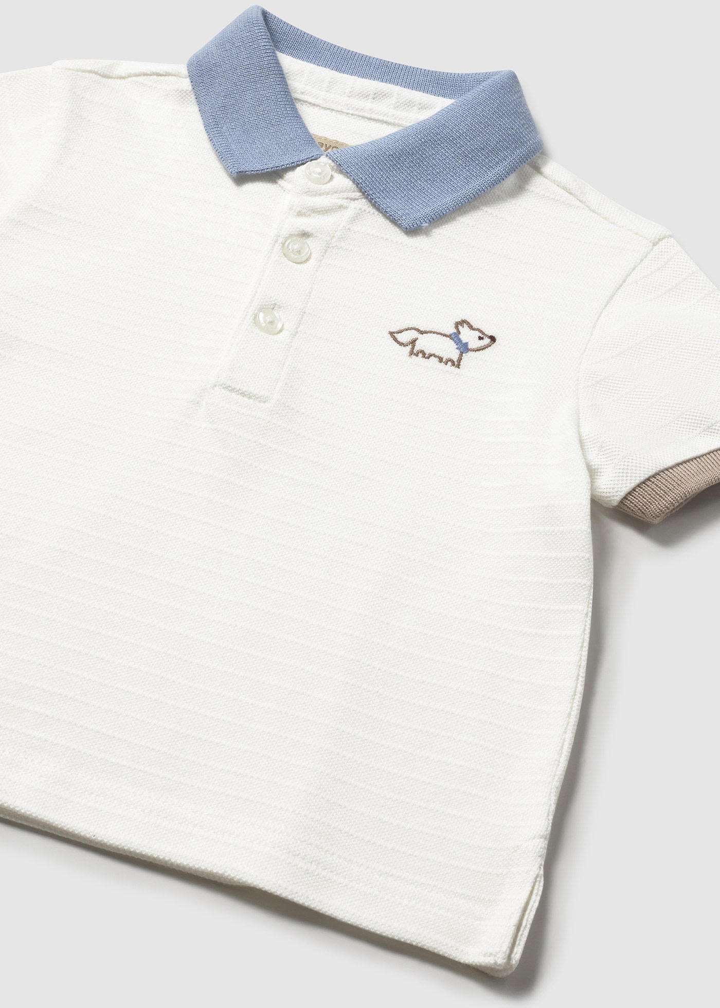 Polo contrastes bebé