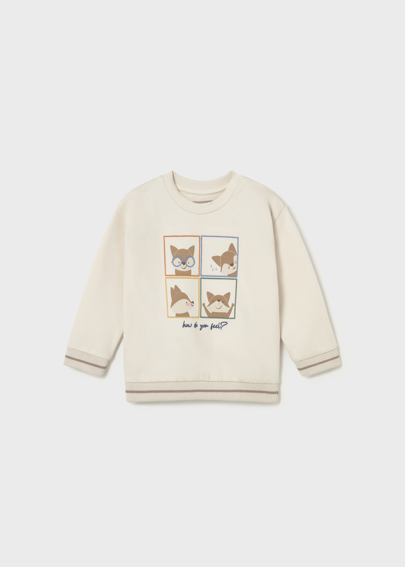 Sudadera zorros bebé