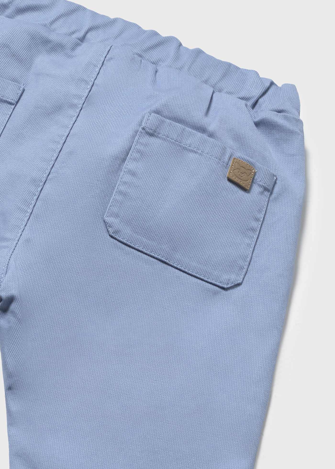 Baby long cotton trousers