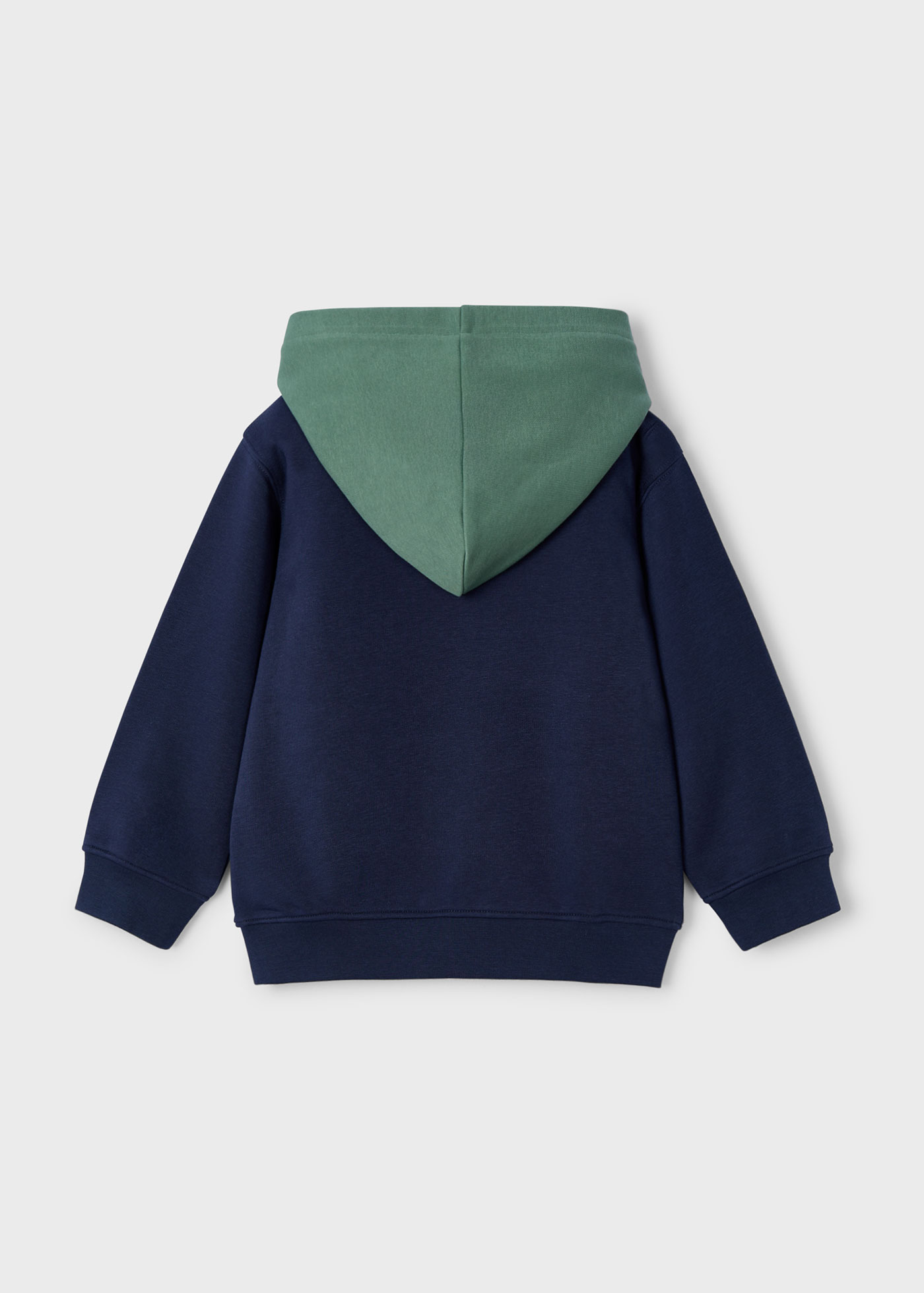 Sudadera capucha aplique niño