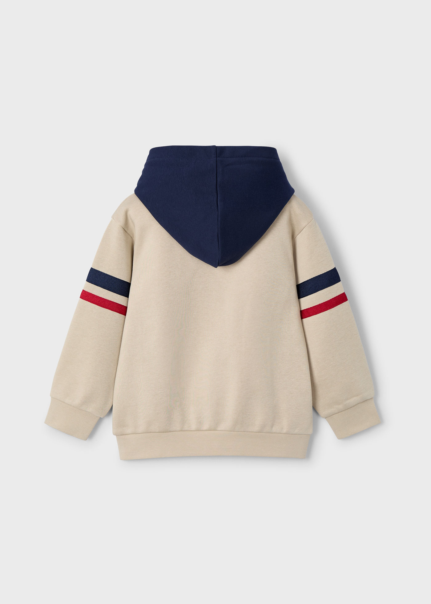 Sudadera capucha bordado niño