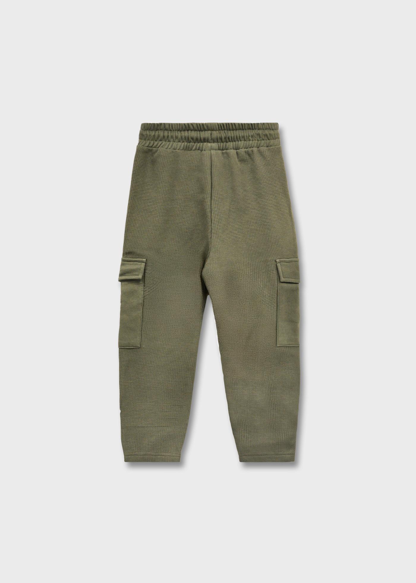 Pantalón estructura cargo niño