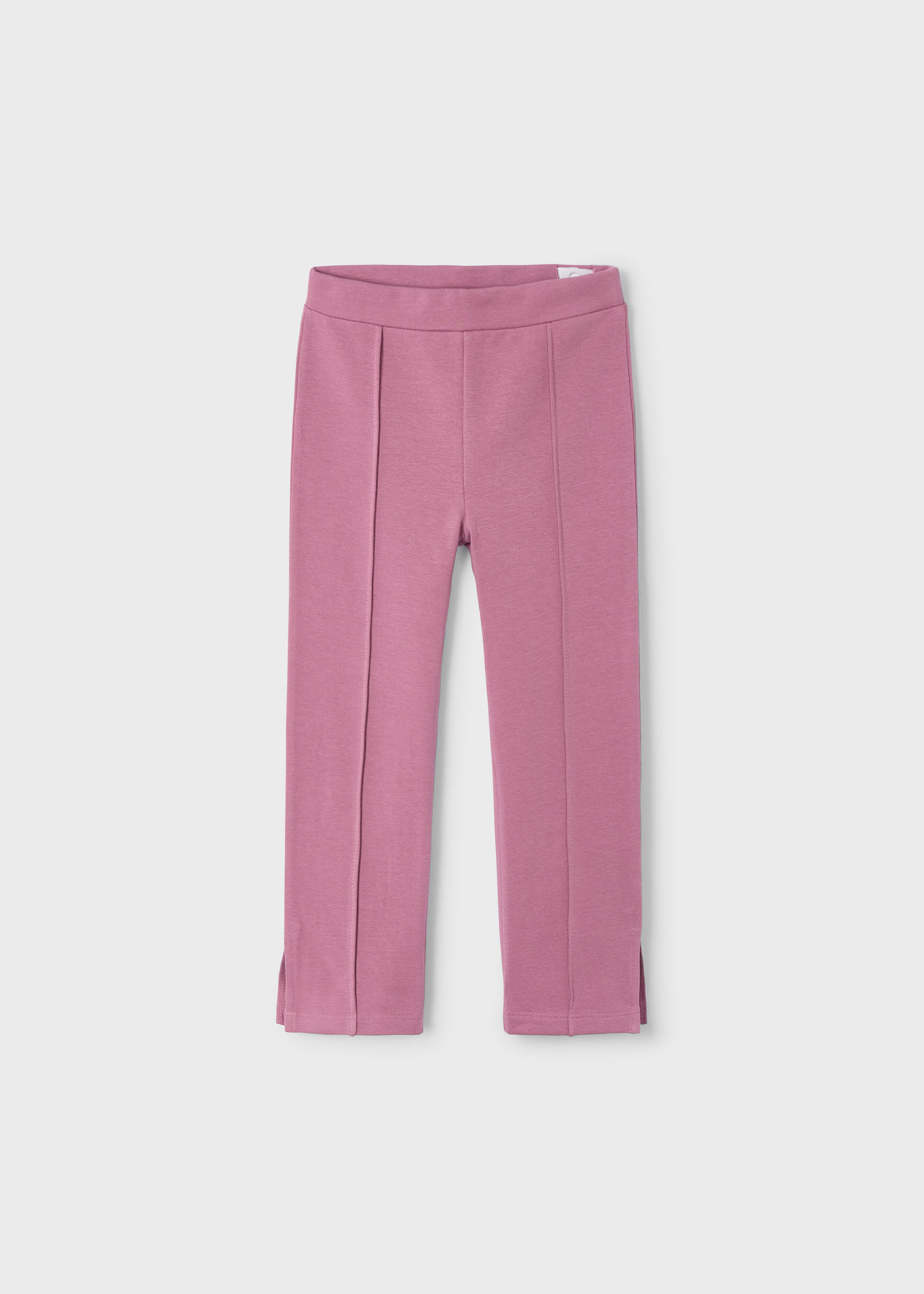Girl trousers with bottom slits