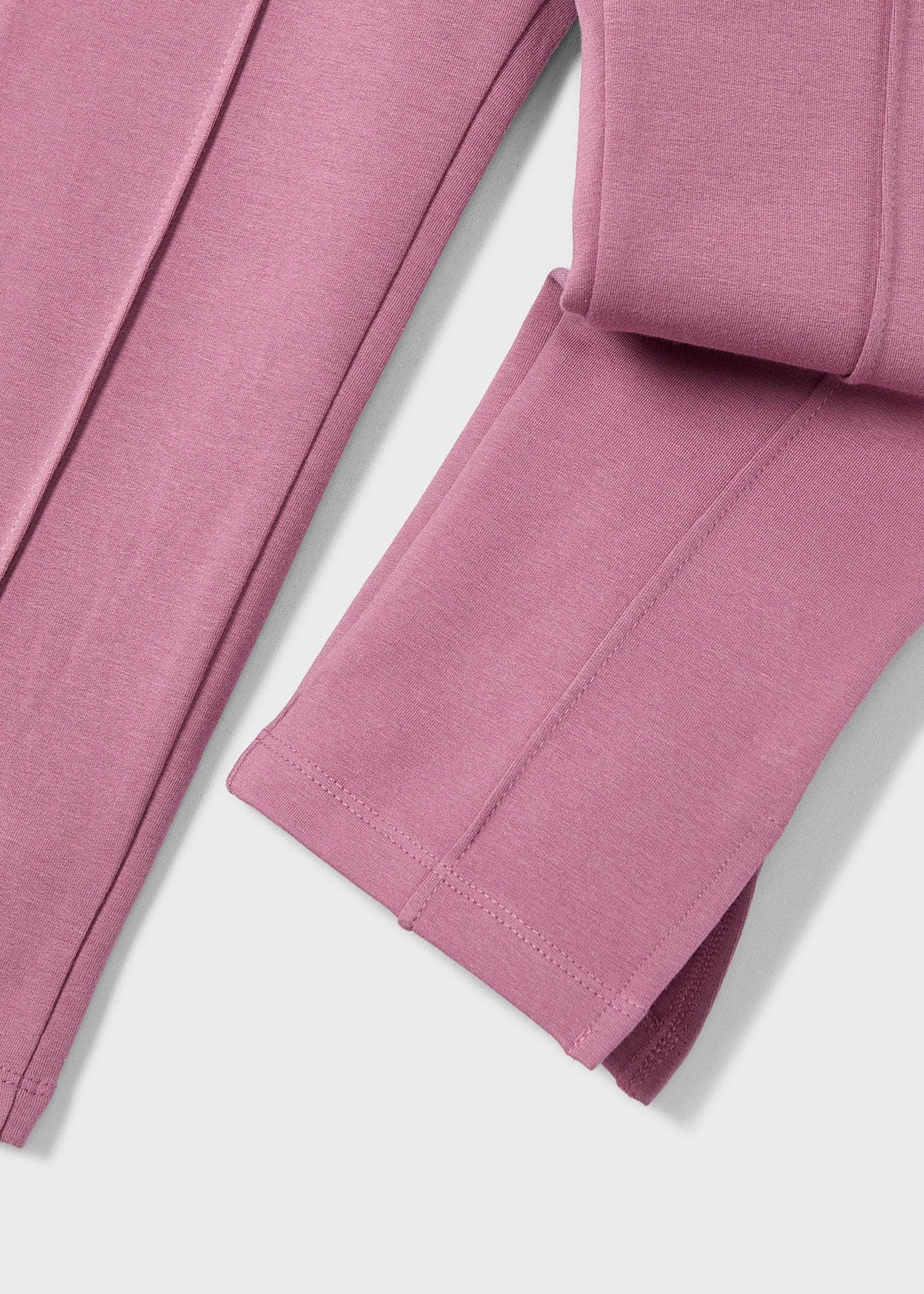Girl trousers with bottom slits