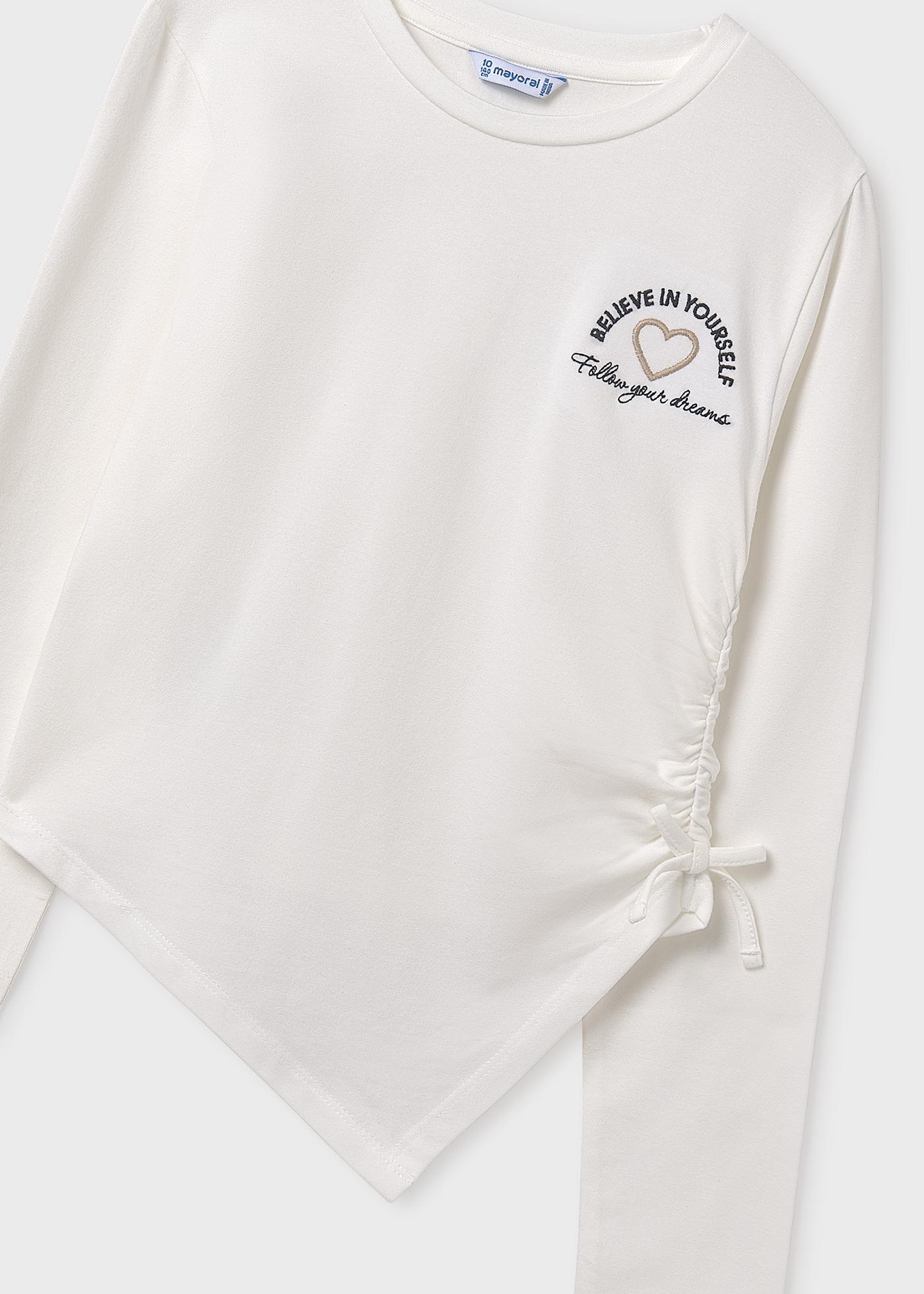 Girl ruched side top