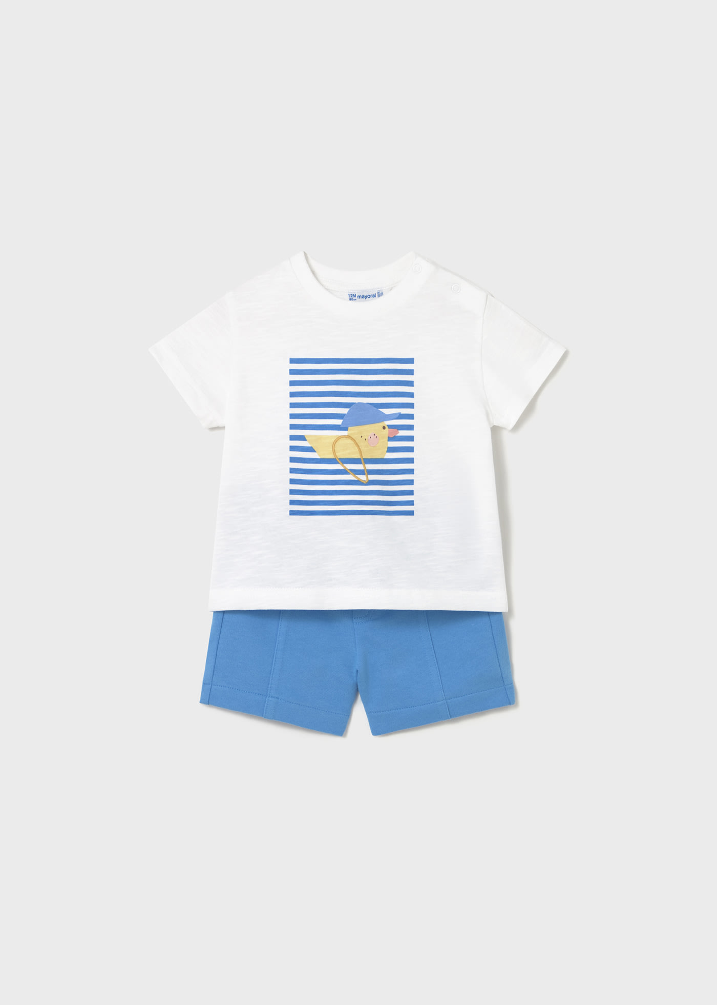 Baby knitted appliqué set