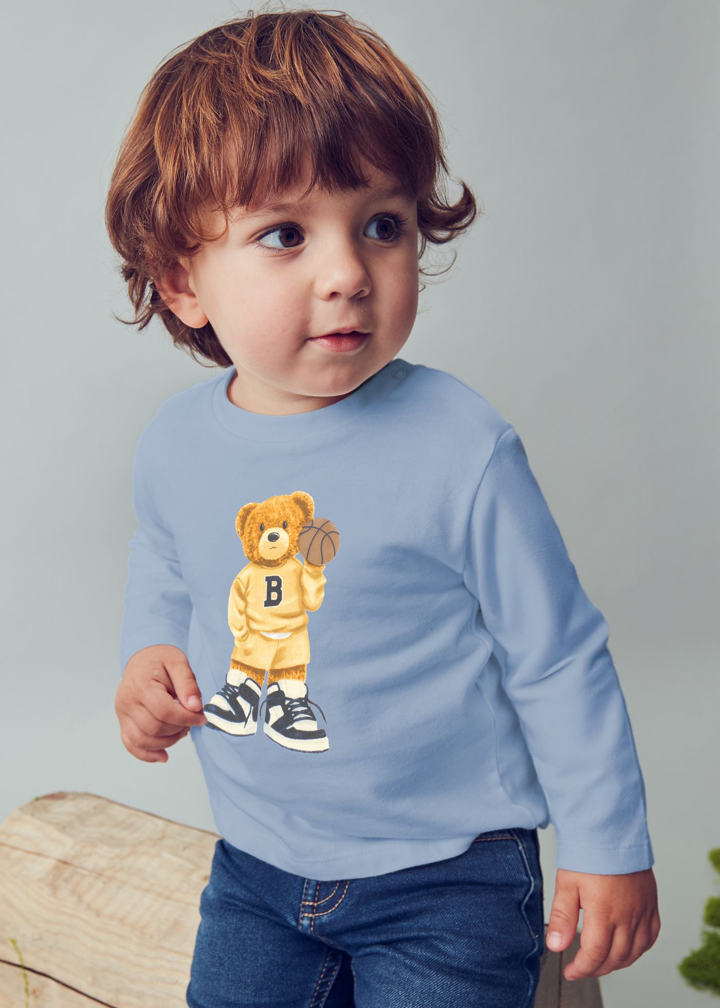 Maglietta orso neonato