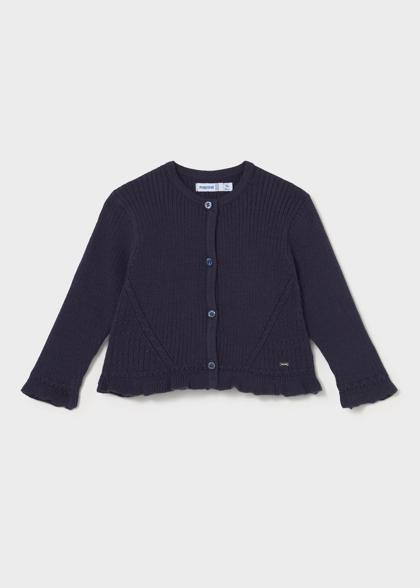 Strickjacke Volants Baby