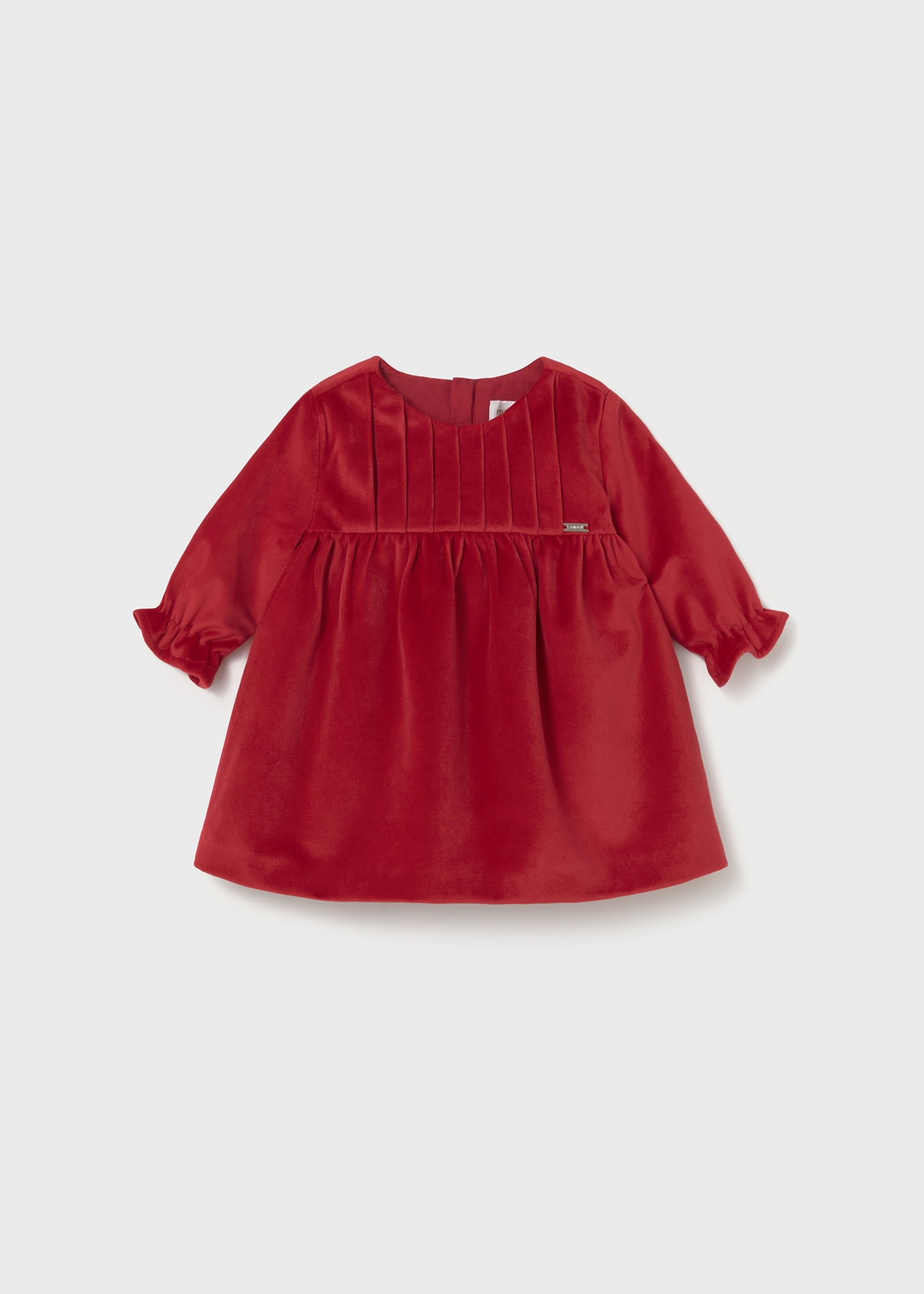 Vestido terciopelo recién nacida