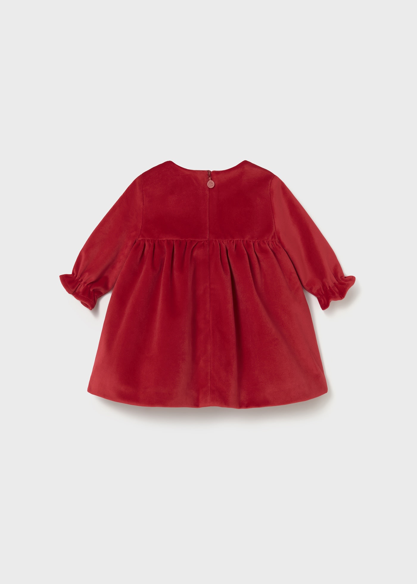 Vestido terciopelo recién nacida