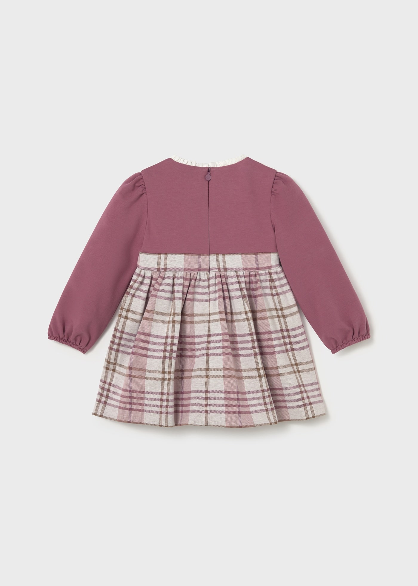 Baby check combined dress