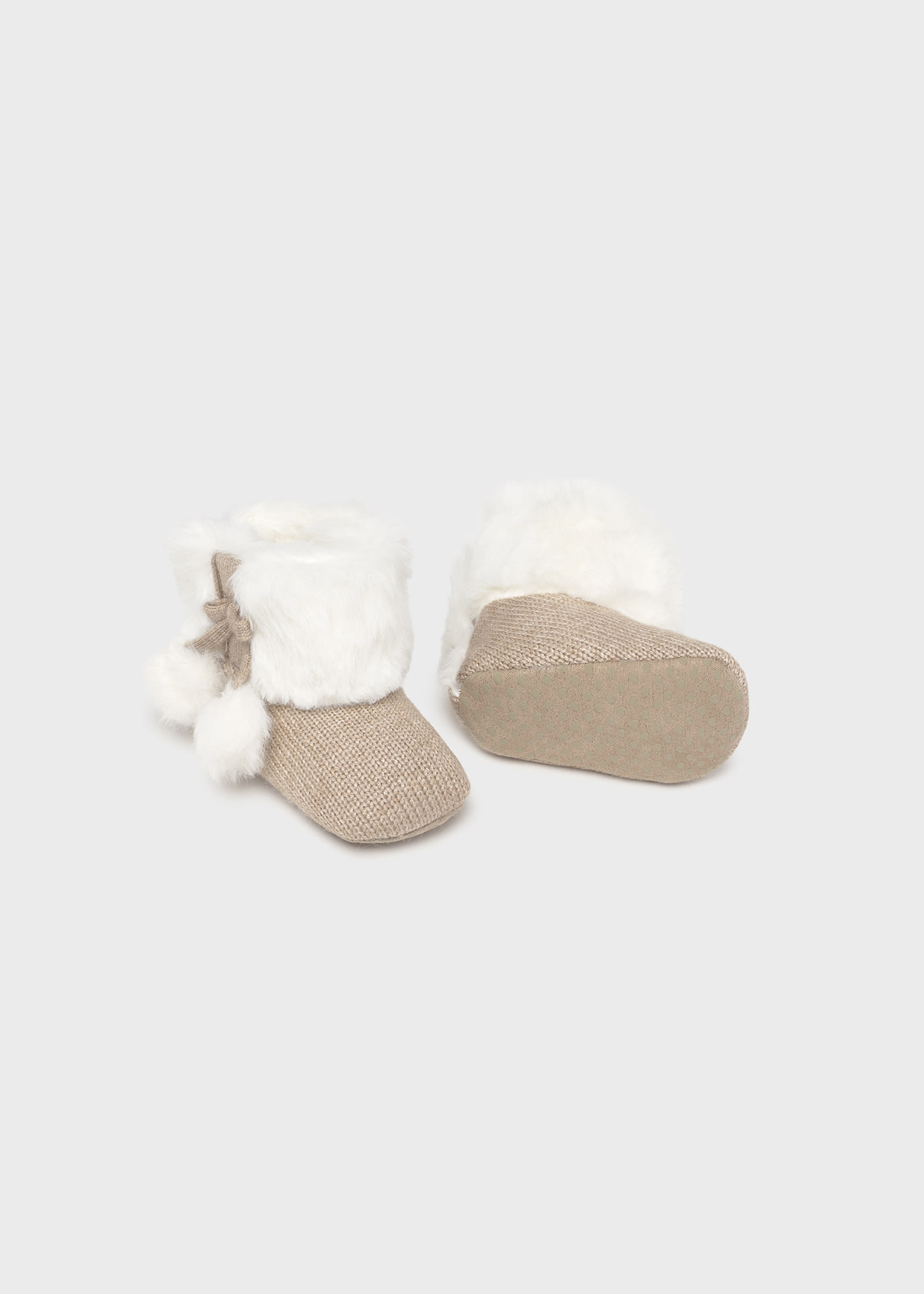 Bottes tricotées nouveau-né