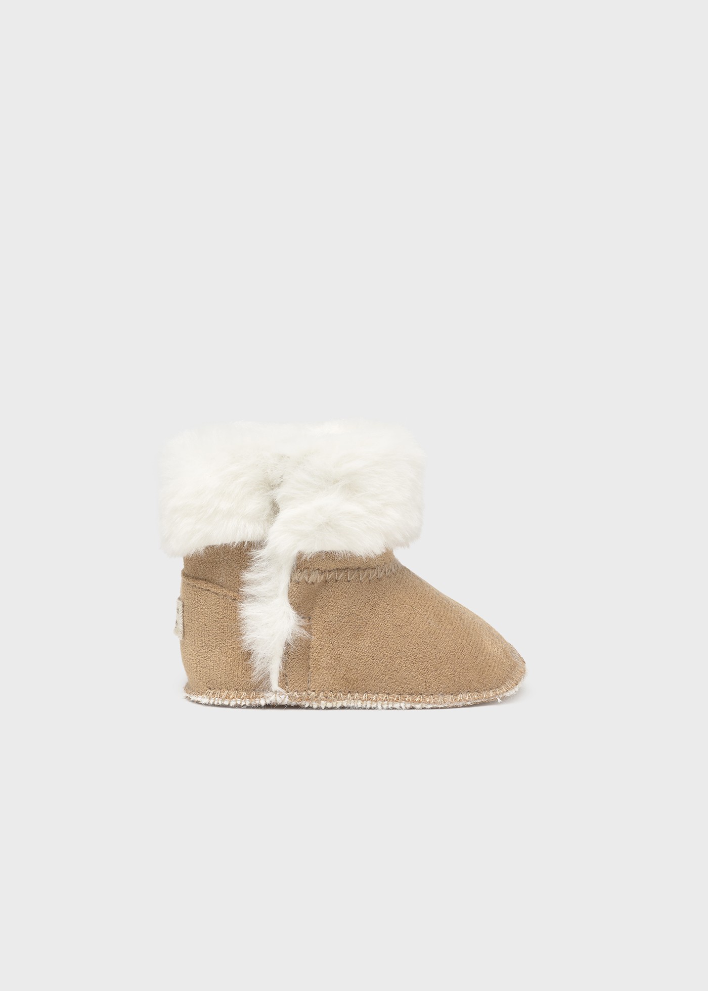 Newborn Girl Faux Fur Lined Boots