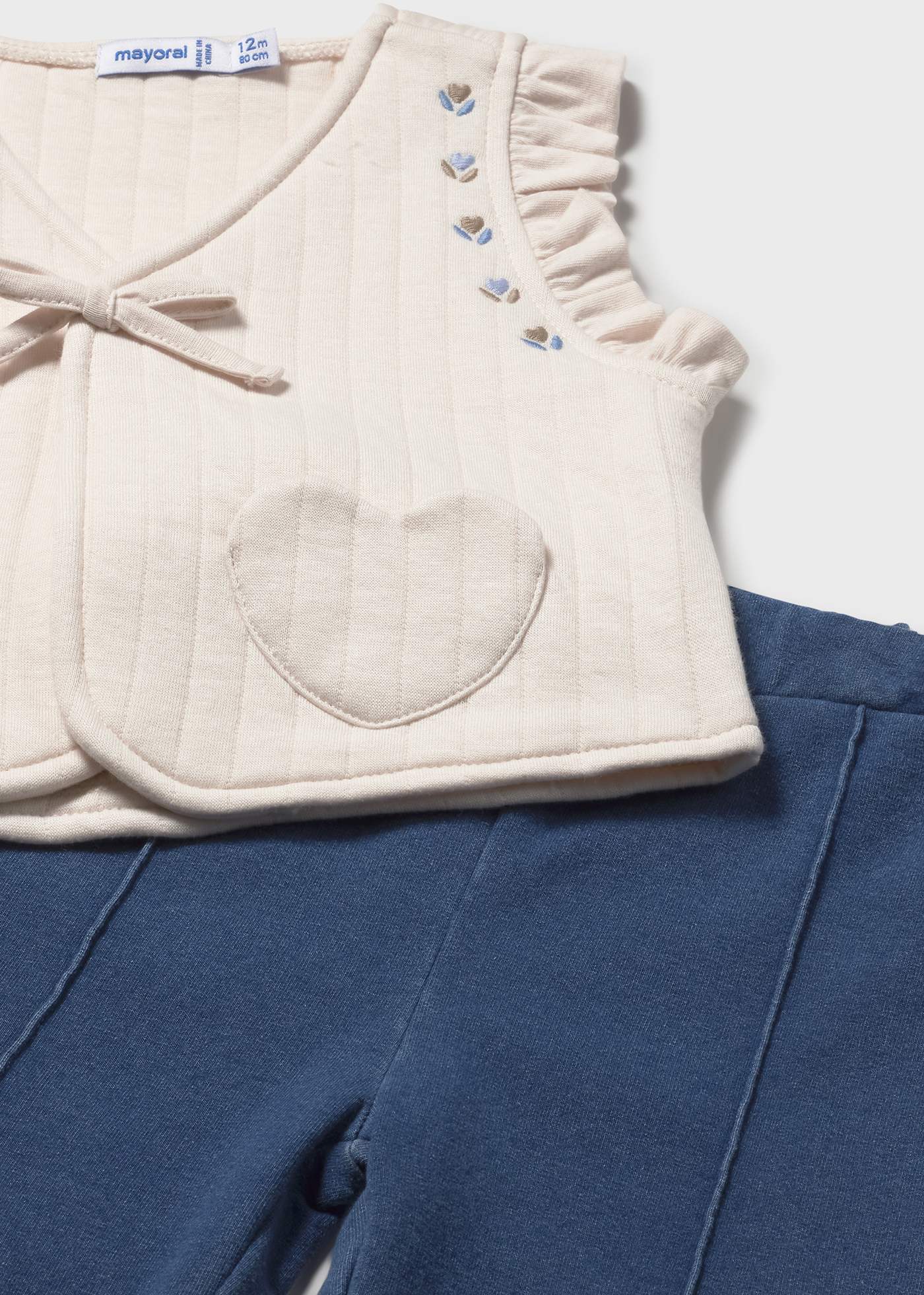 Baby waistcoat and trousers set