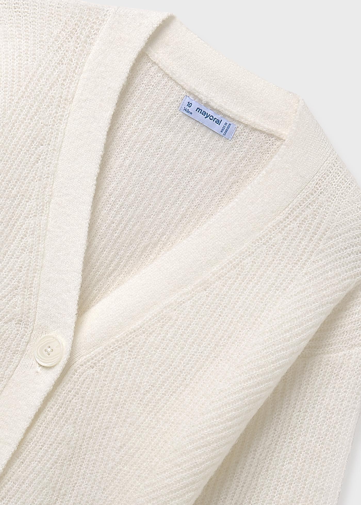 Cardigan in maglia ragazza