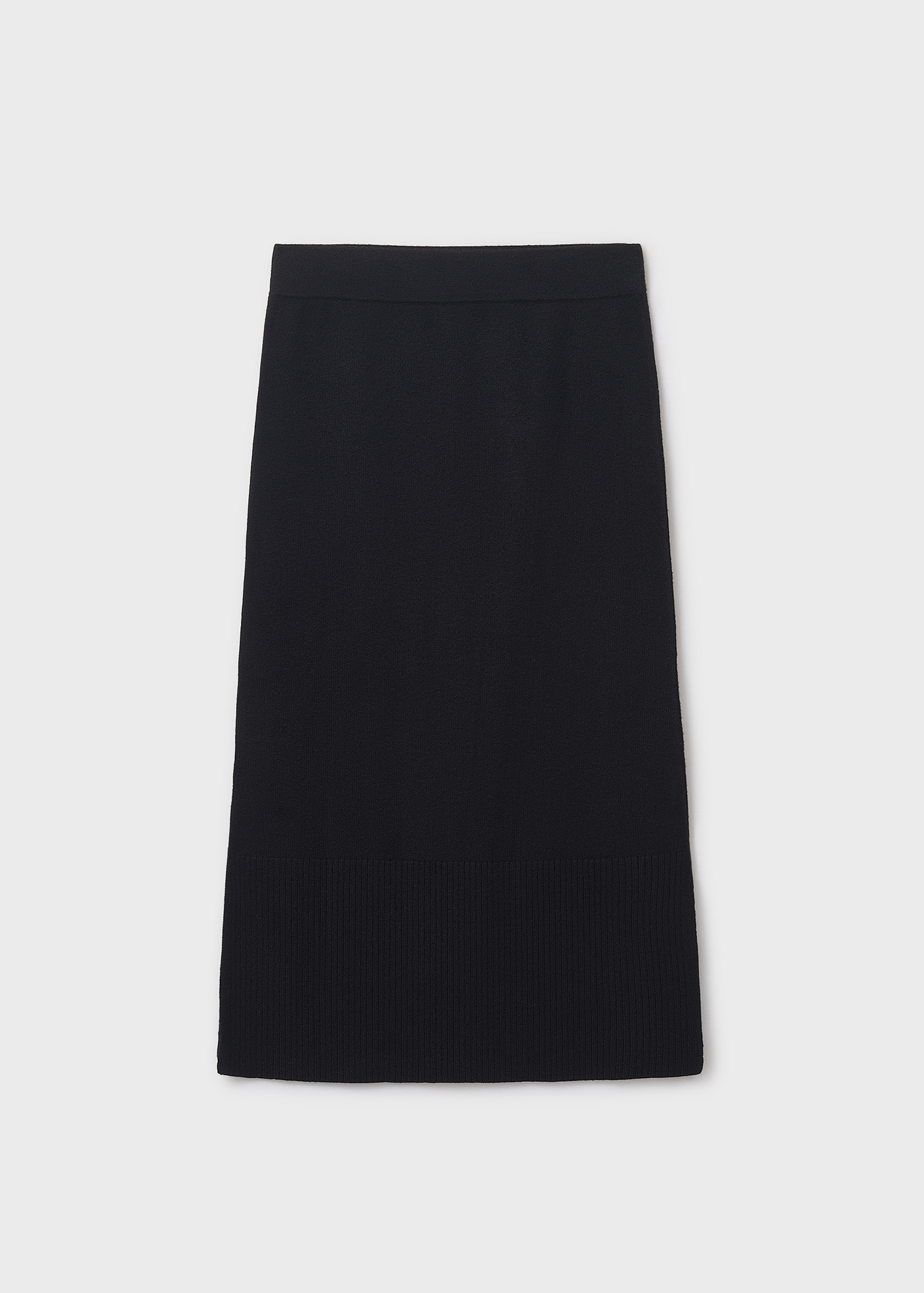 Girls midi knitted skirt