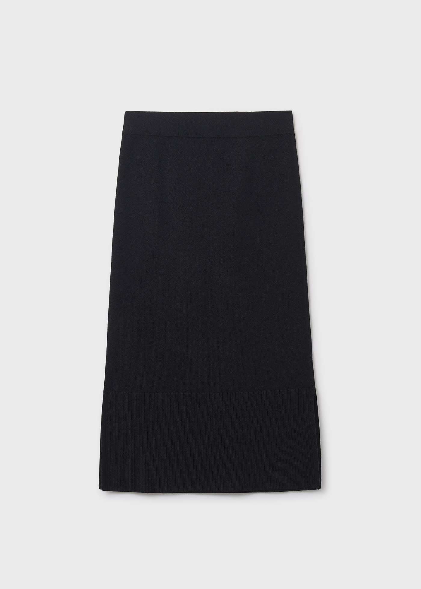 Girls midi knitted skirt
