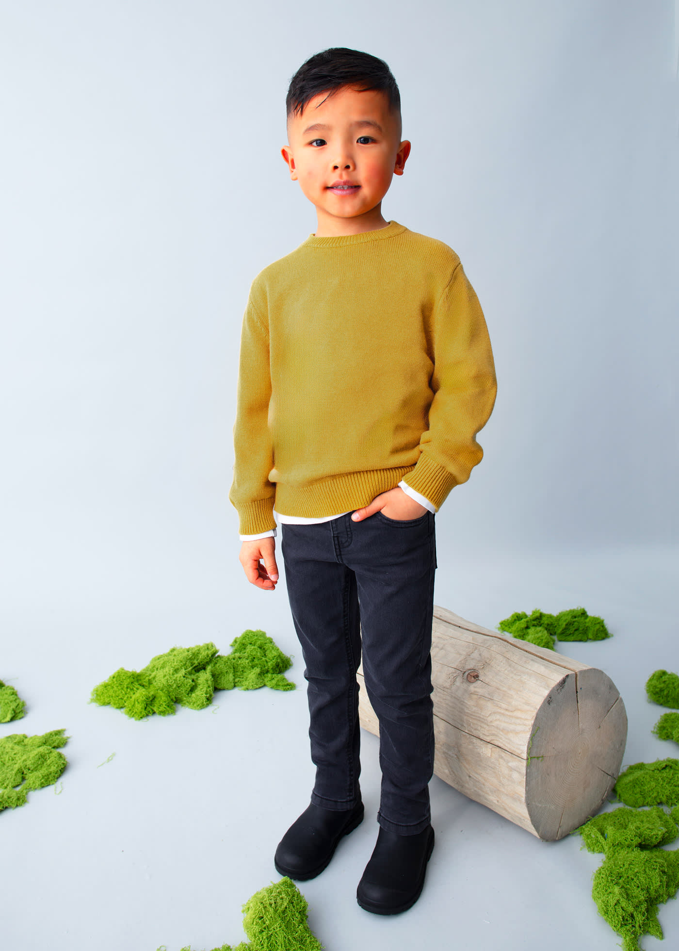 Pullover Basic Jungen