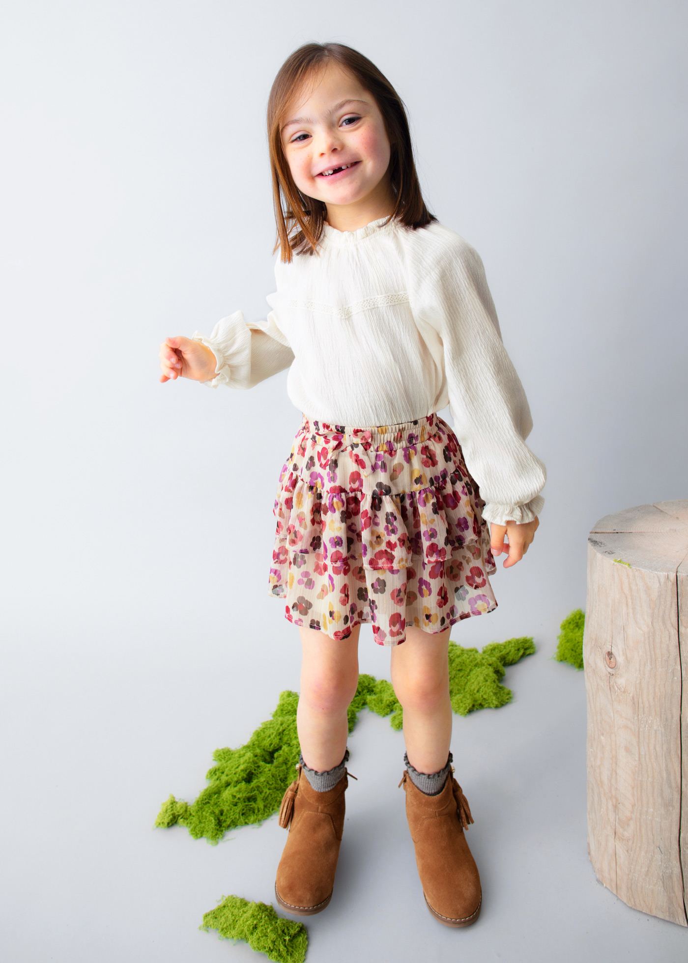 Camiseta punto bambula niña