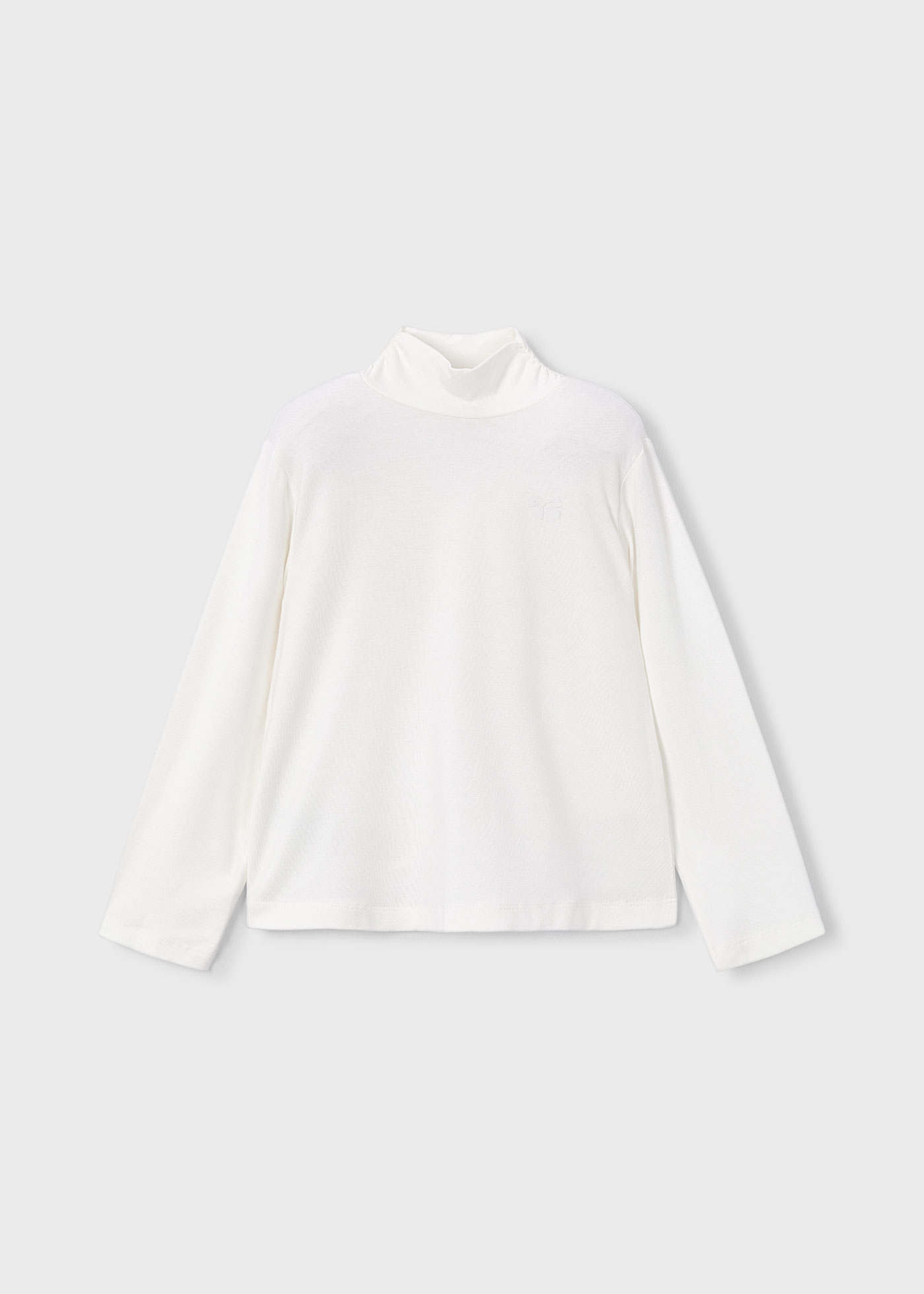 Camiseta semicisne básica niña