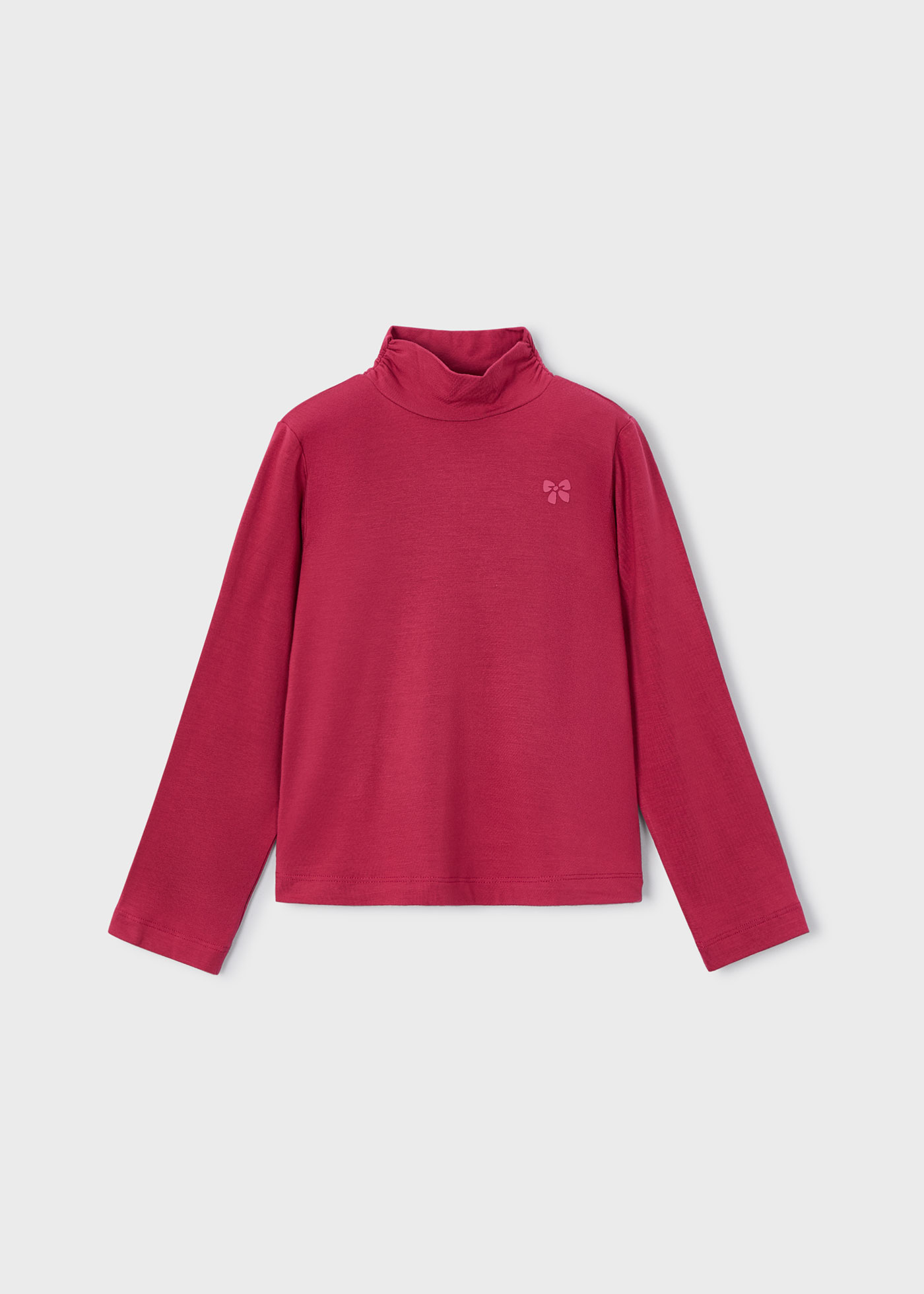 Camiseta semicisne básica niña