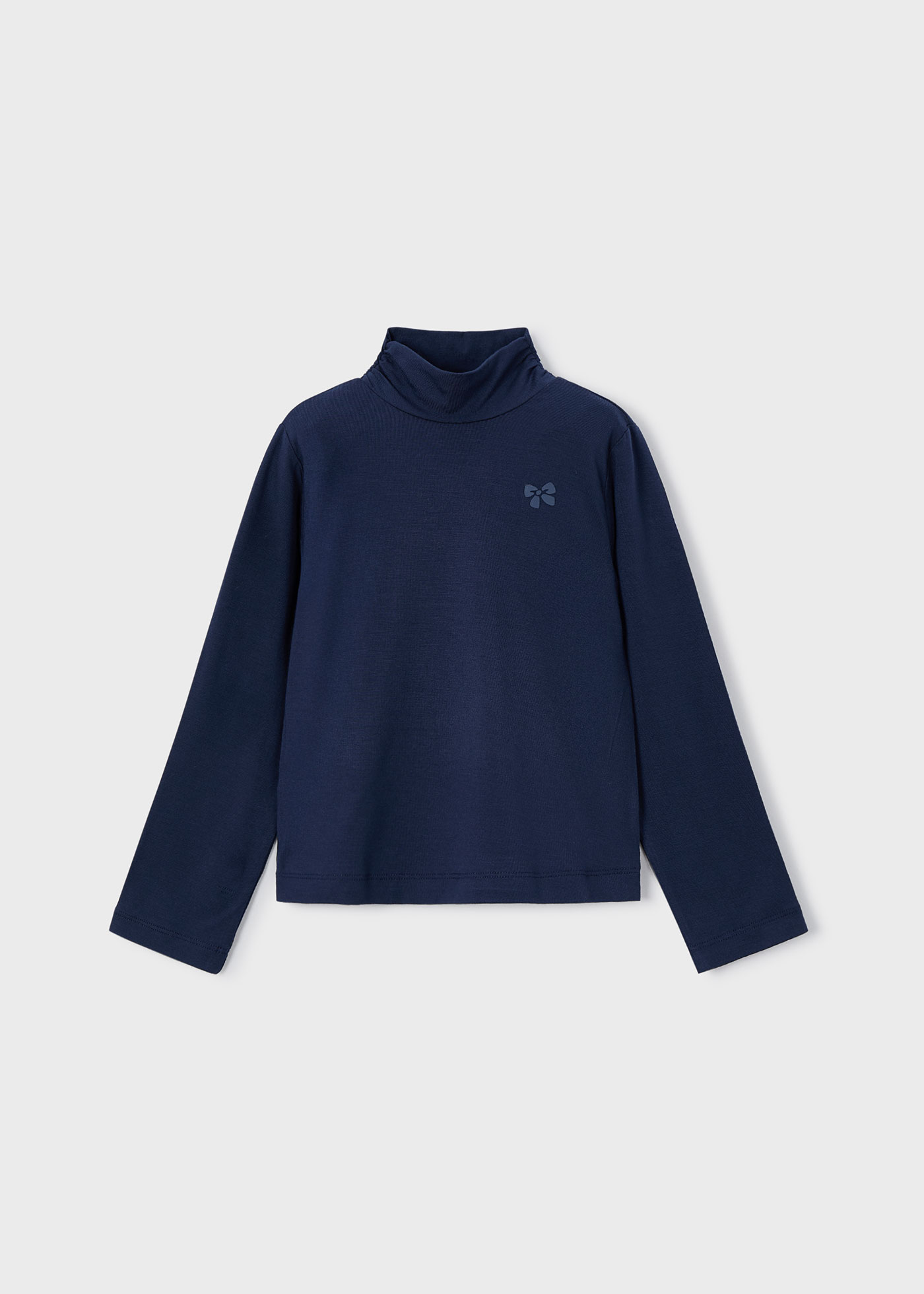 Camiseta semicisne básica niña