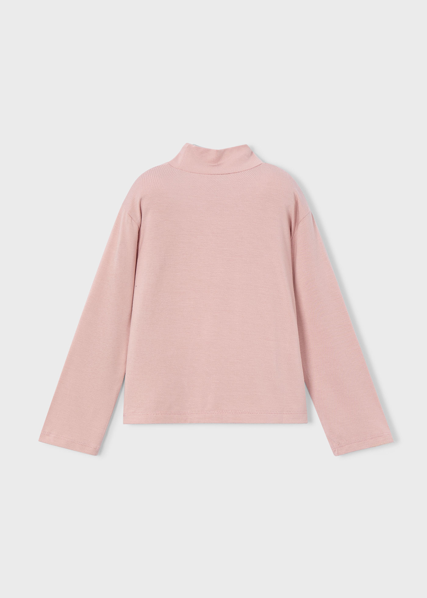 Playera cuello semi alto niña