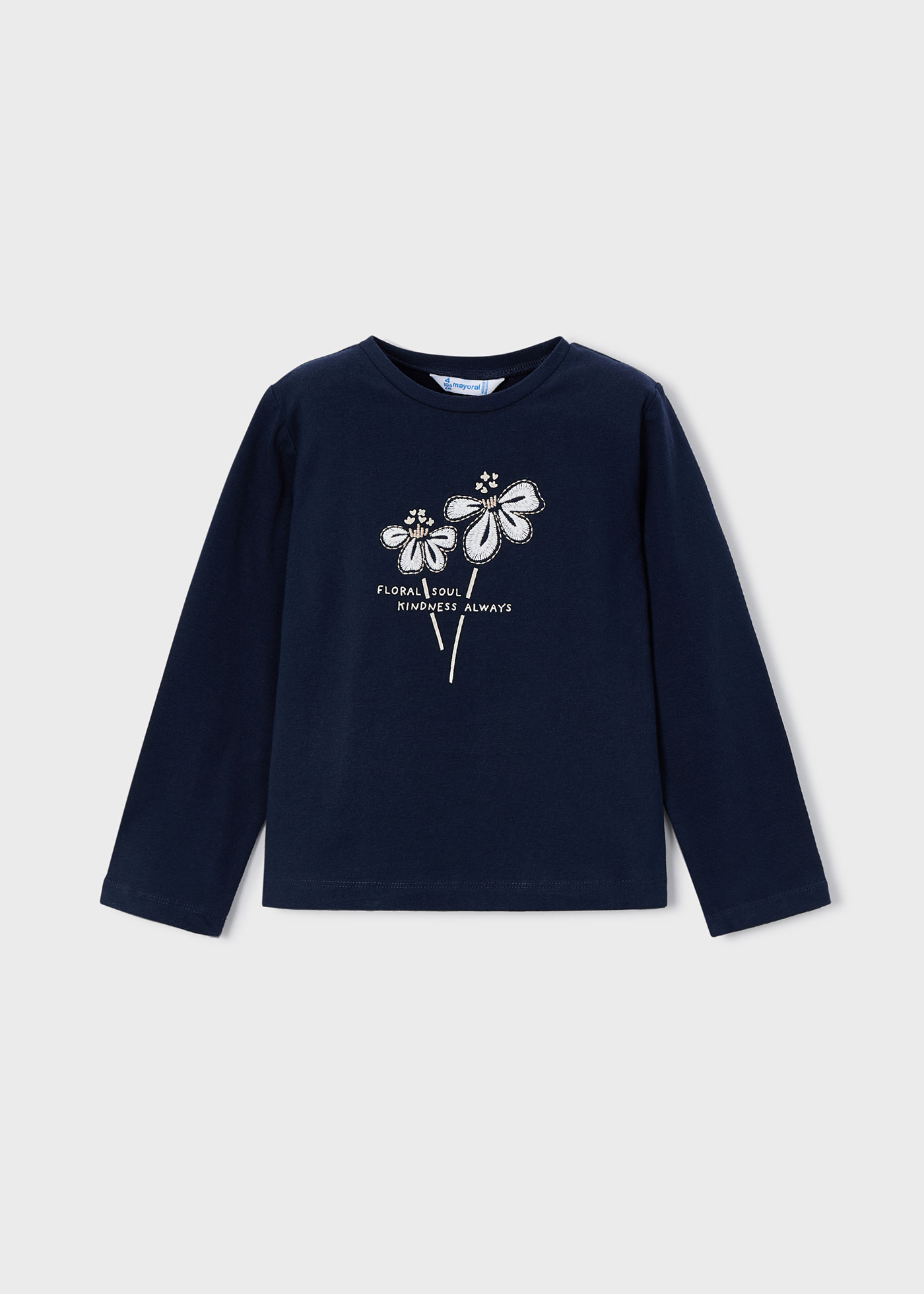 Girl Basic Flower T-Shirt