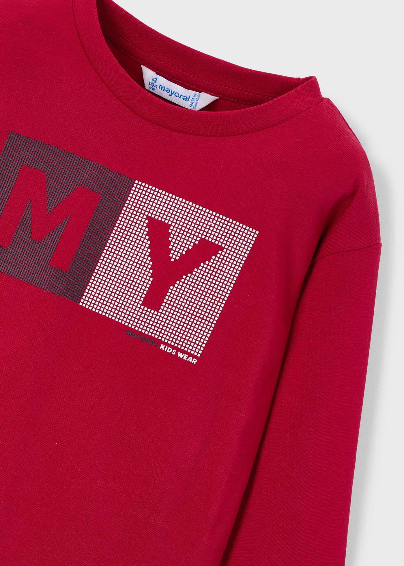 Shirt Buchstaben baisc Jungen