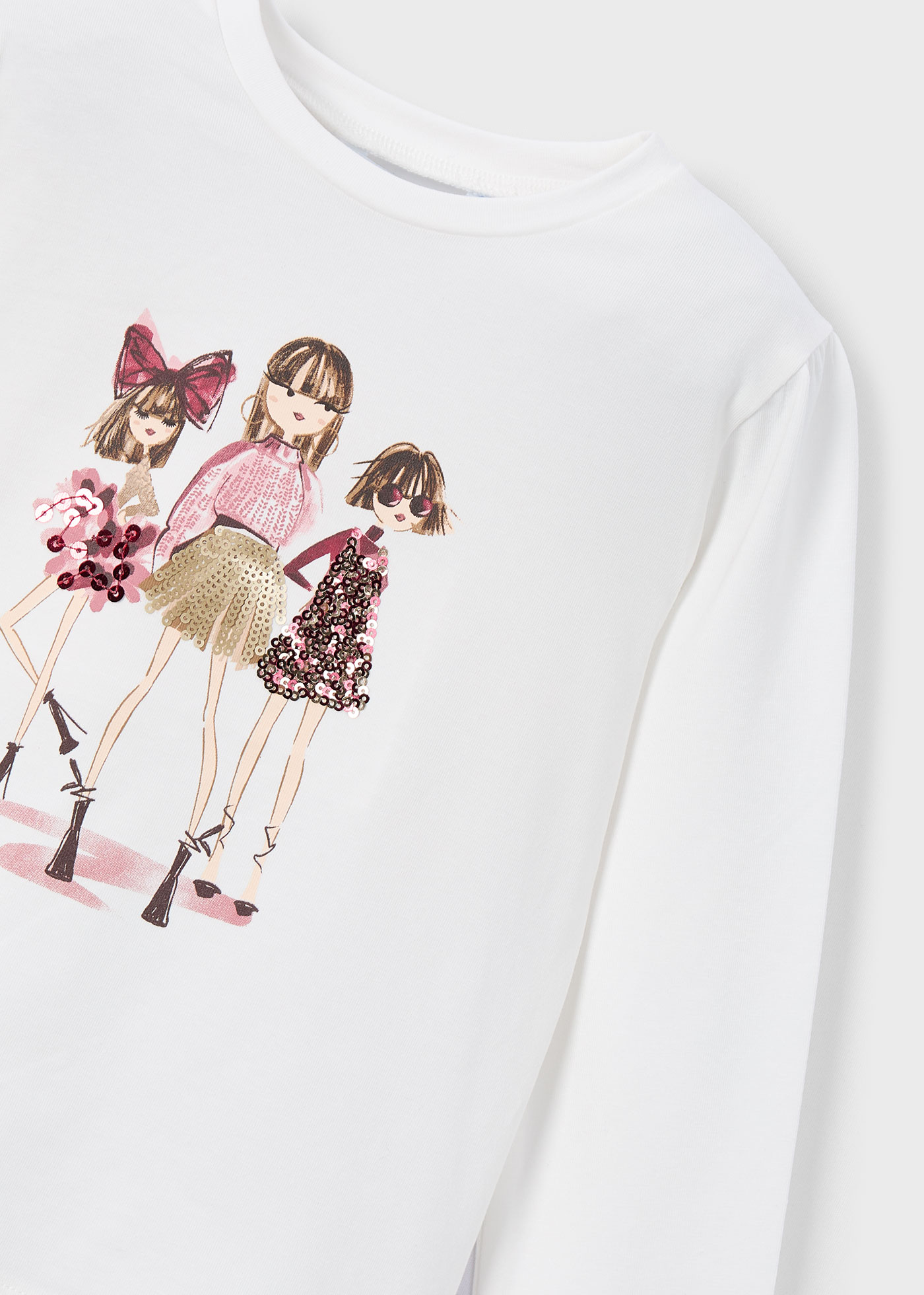 Playera muñecas niña