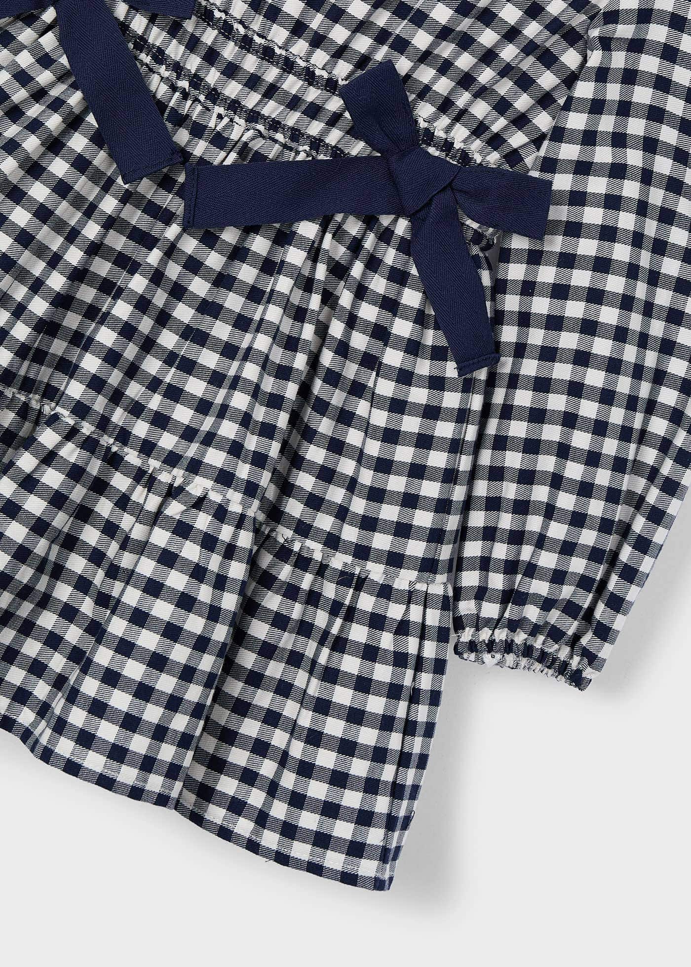 Girl Dress with Bow Details