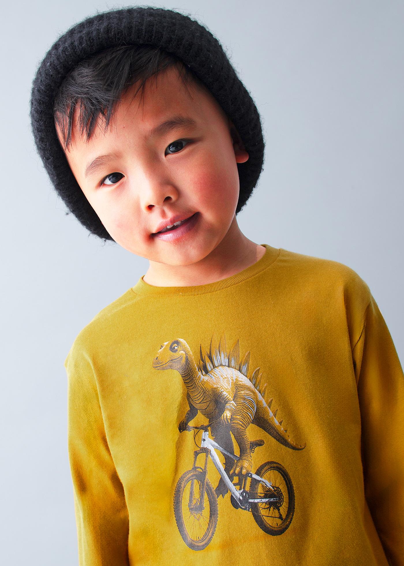 T-shirt dinosaure garçon