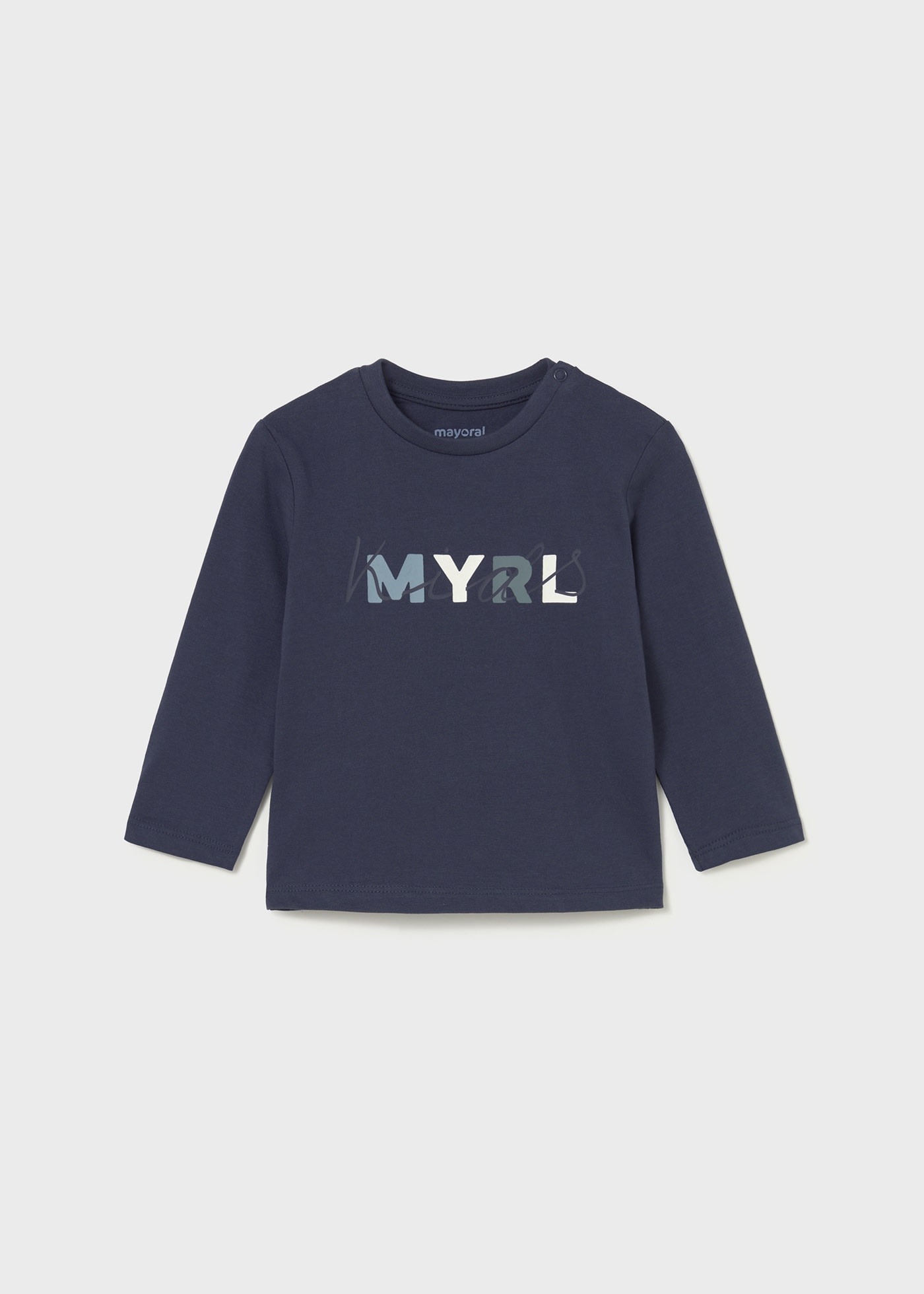 T-shirt basique lettres bébé