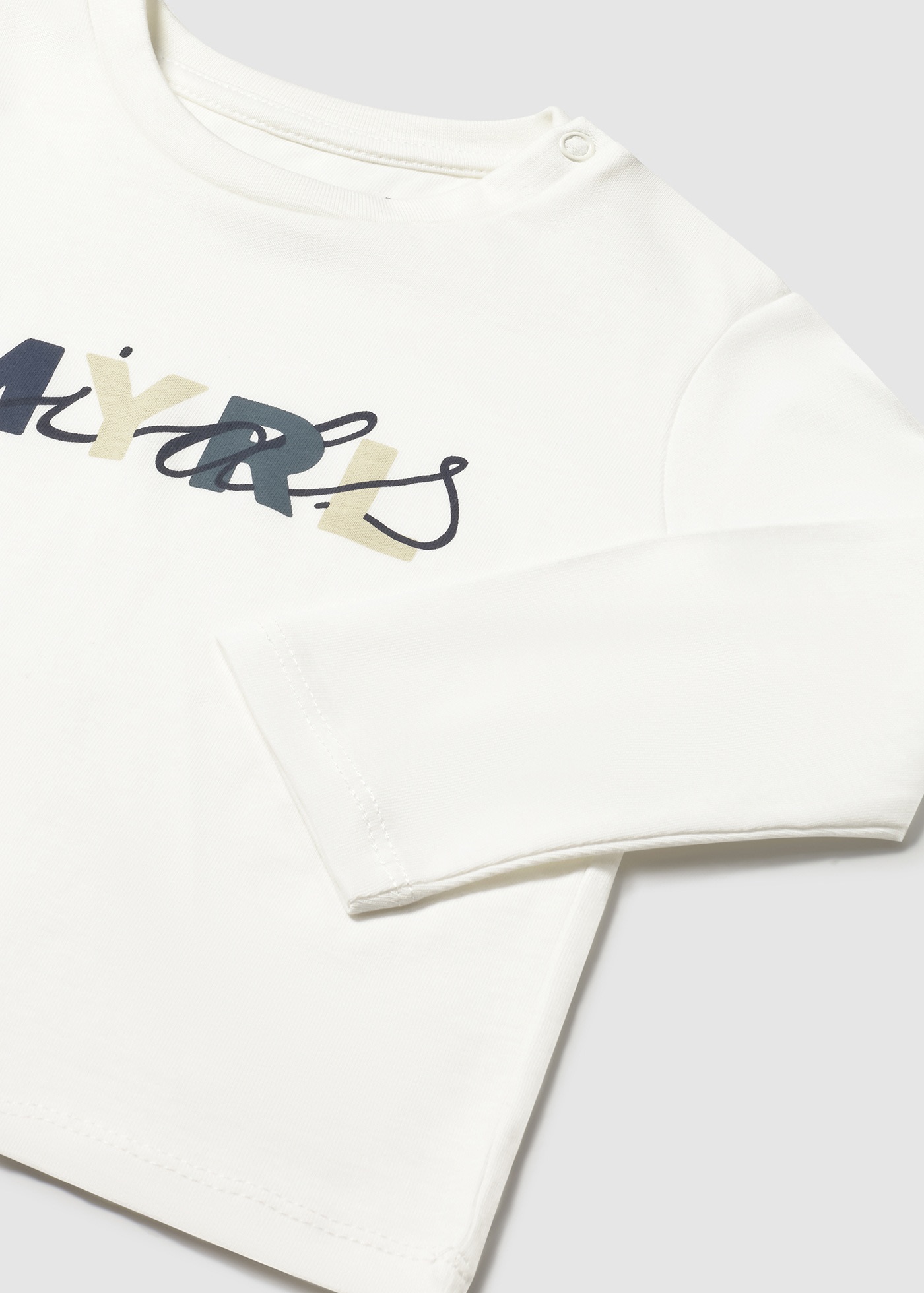 T-shirt basique lettres bébé