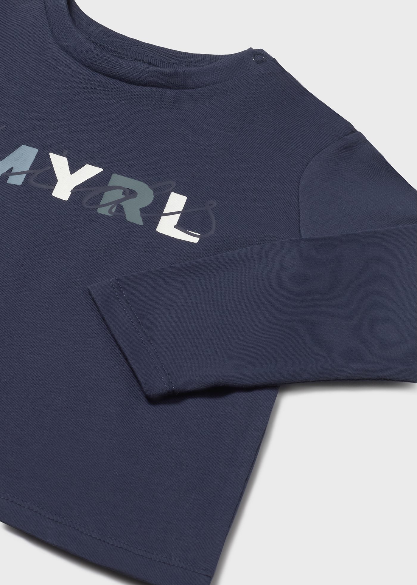 T-shirt basique lettres bébé