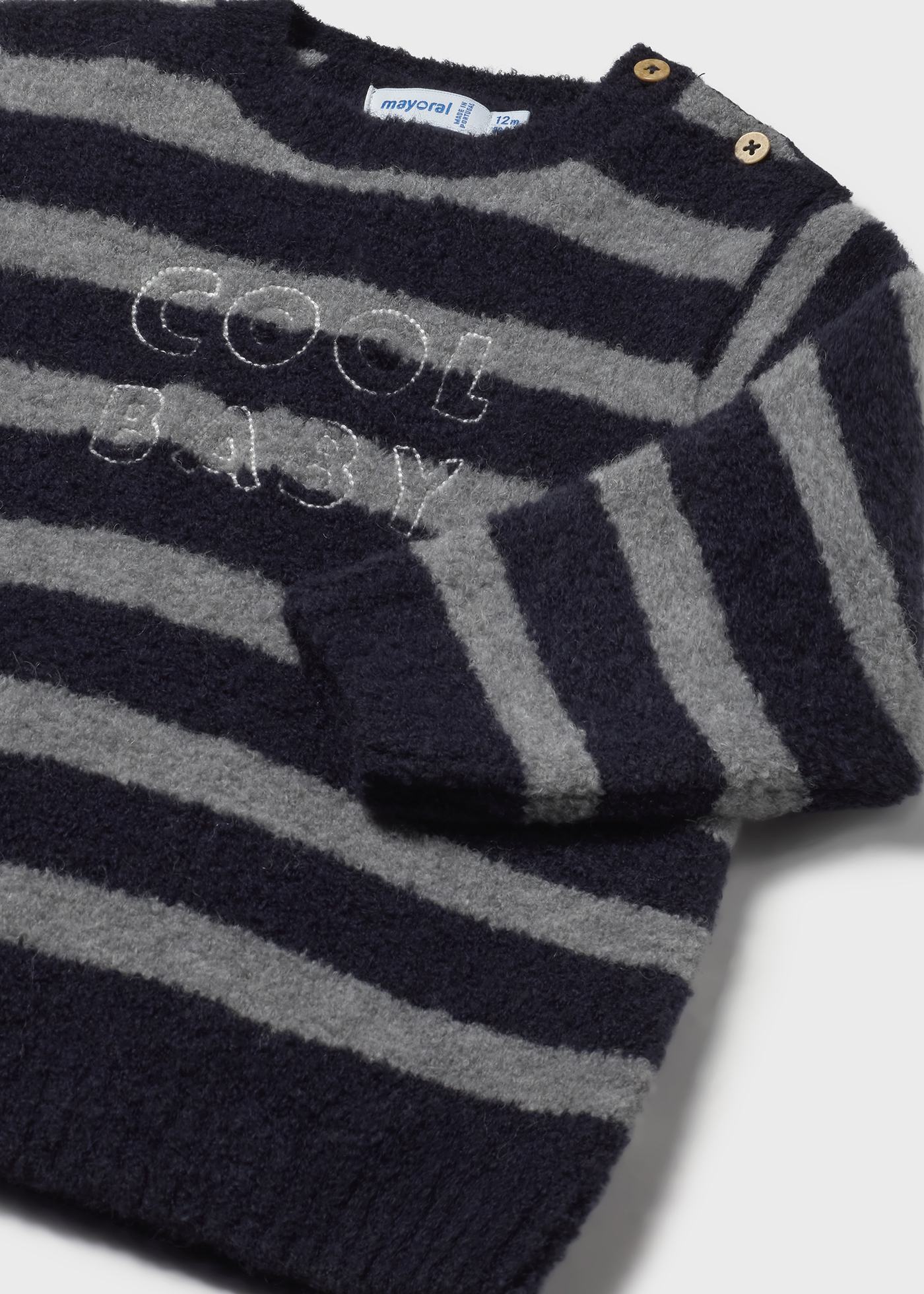 Sweter w pasy dla niemowlęcia
