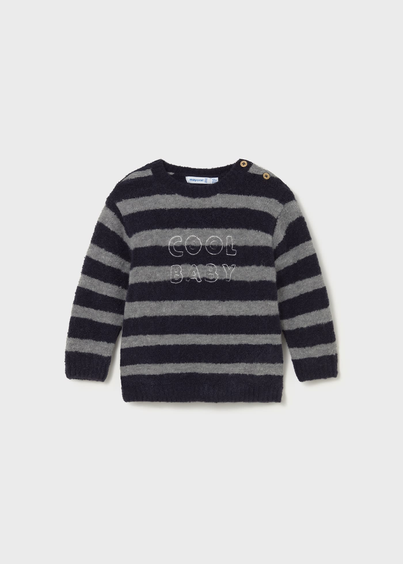 Sweter w pasy dla niemowlęcia