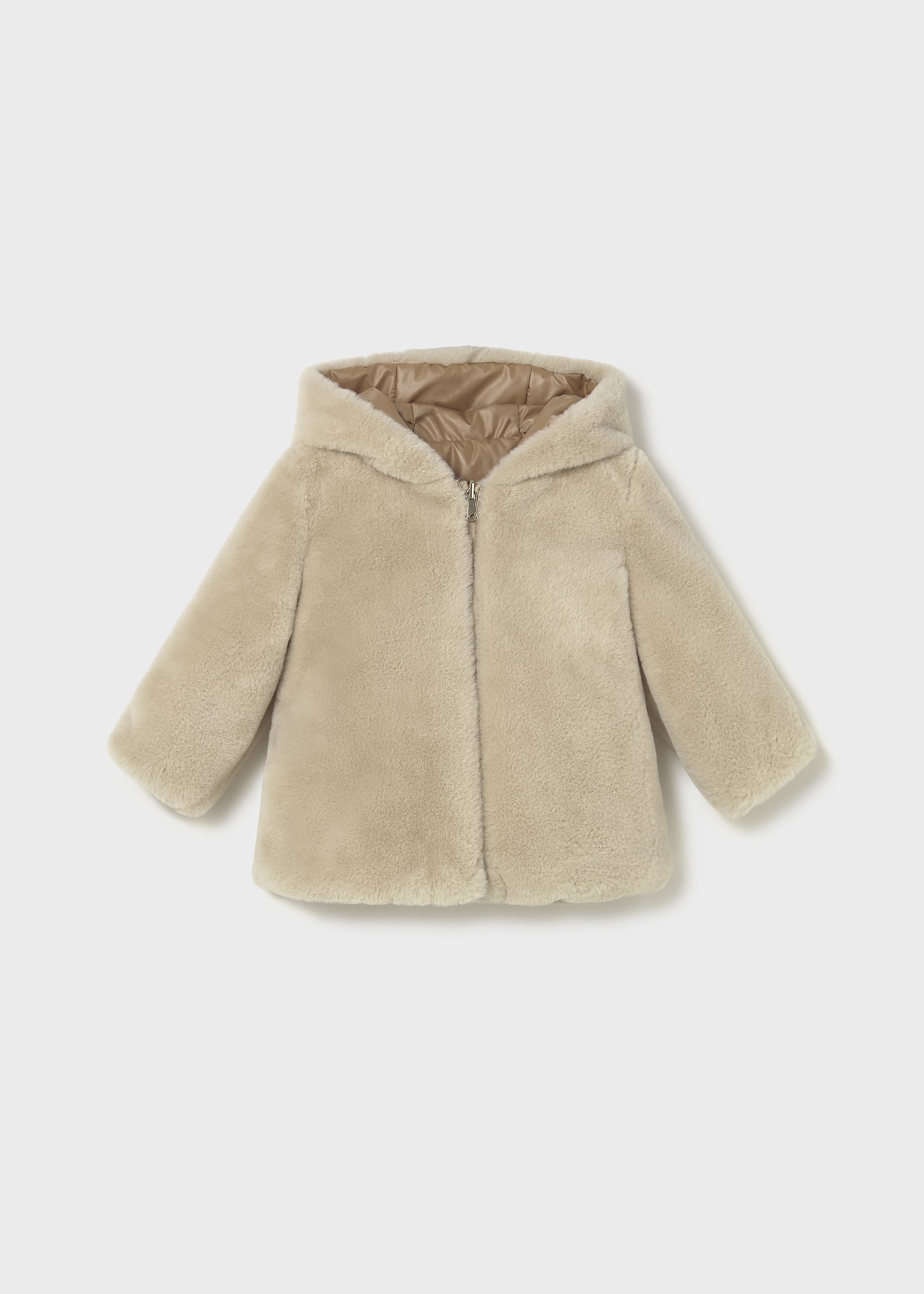 Шуба с две лица за бебе