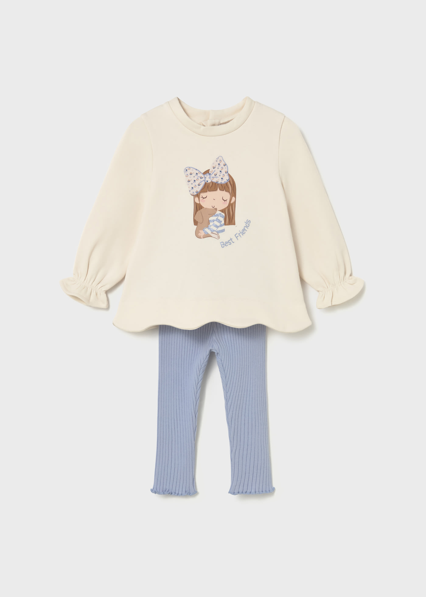 Completo leggings neonata