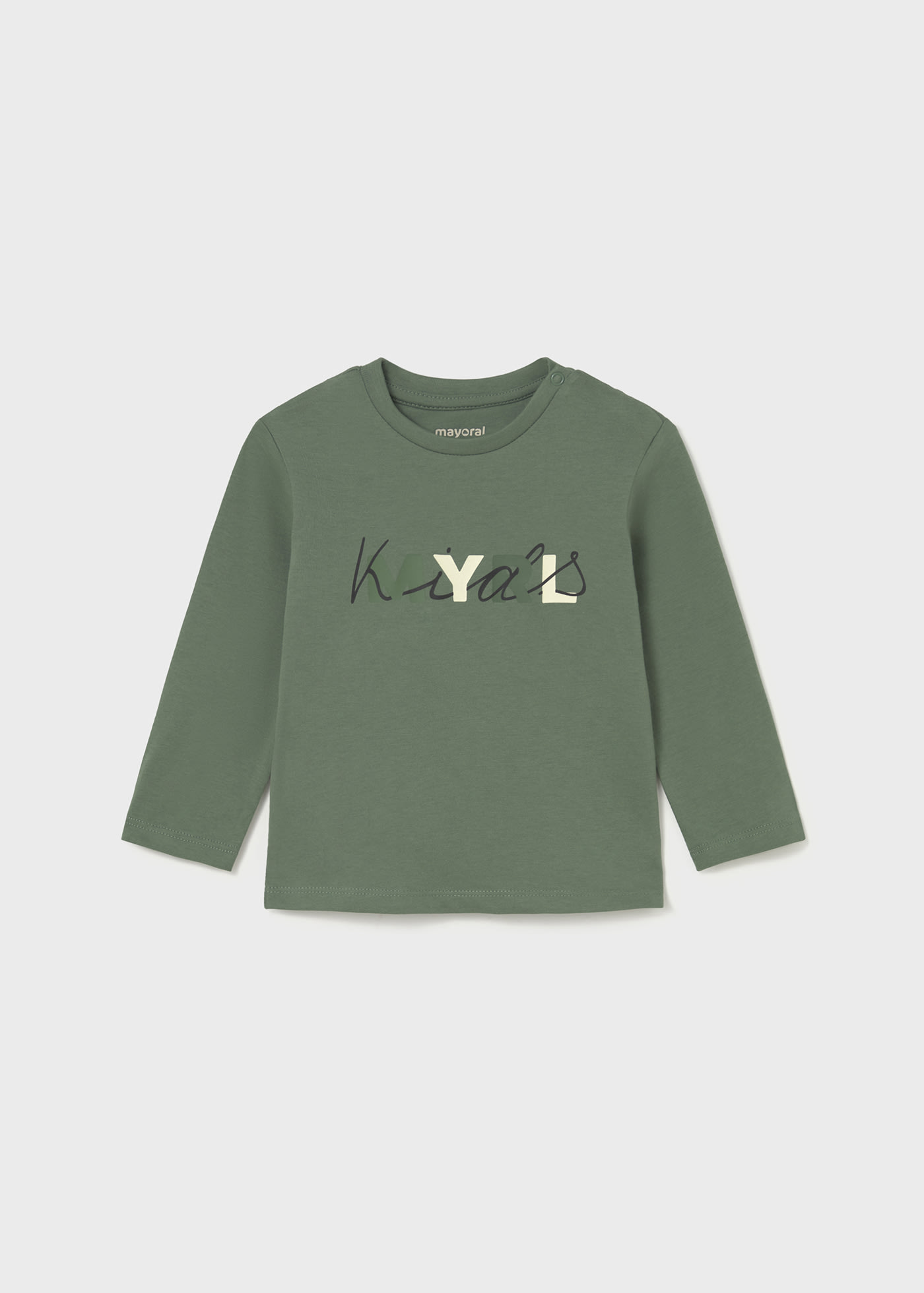 T-shirt basique lettres bébé
