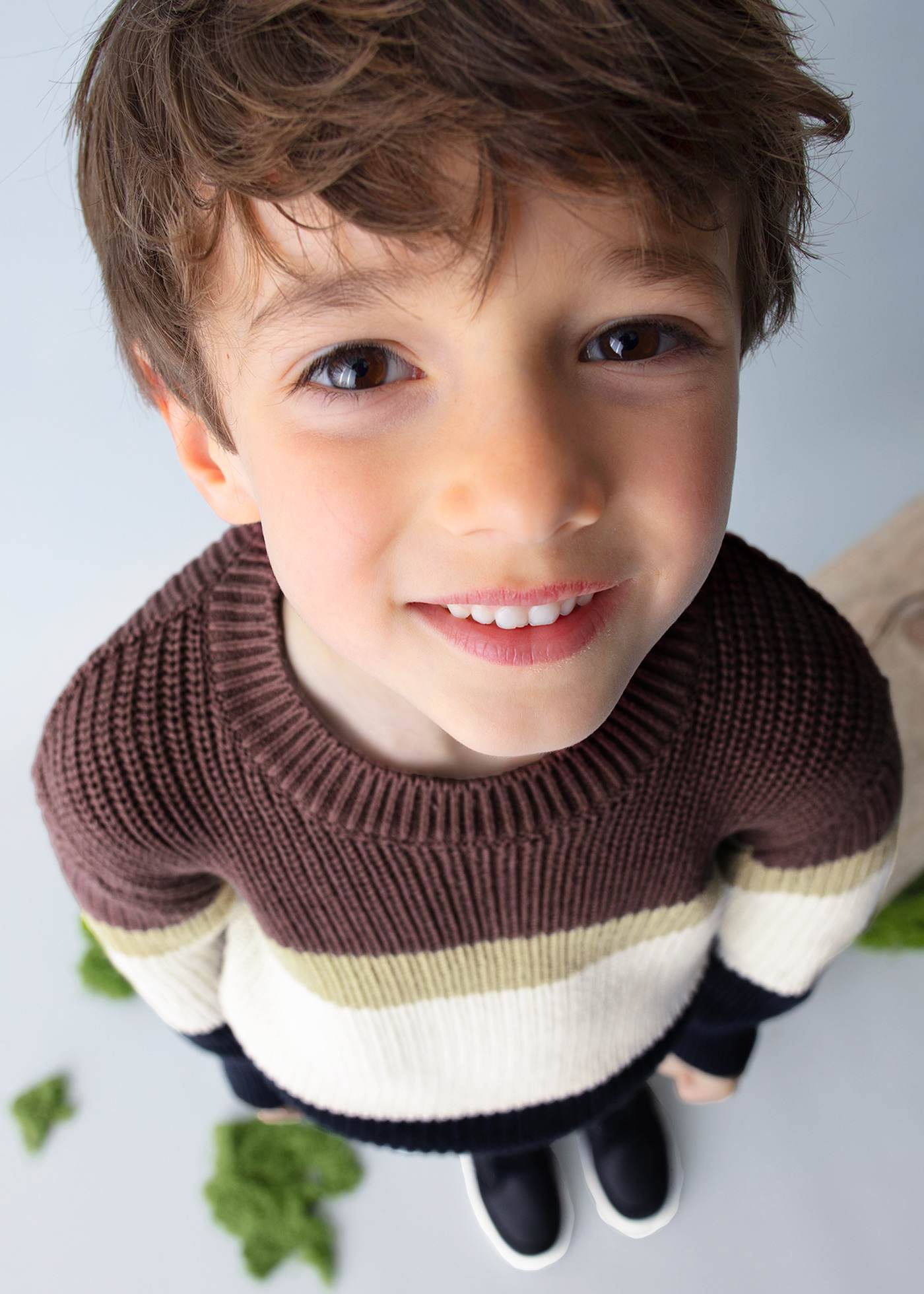 Boys striped jumper