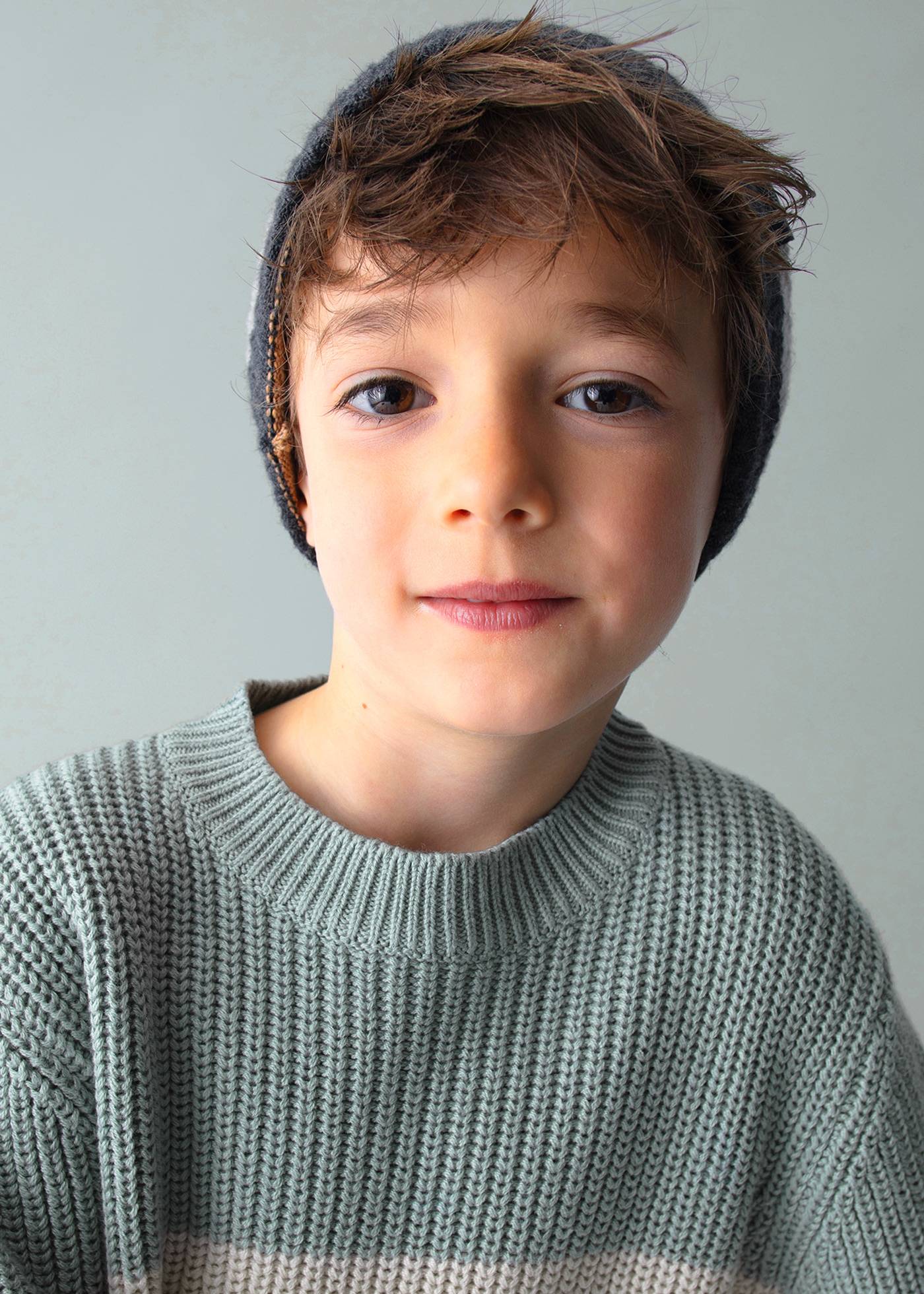 Boys striped jumper