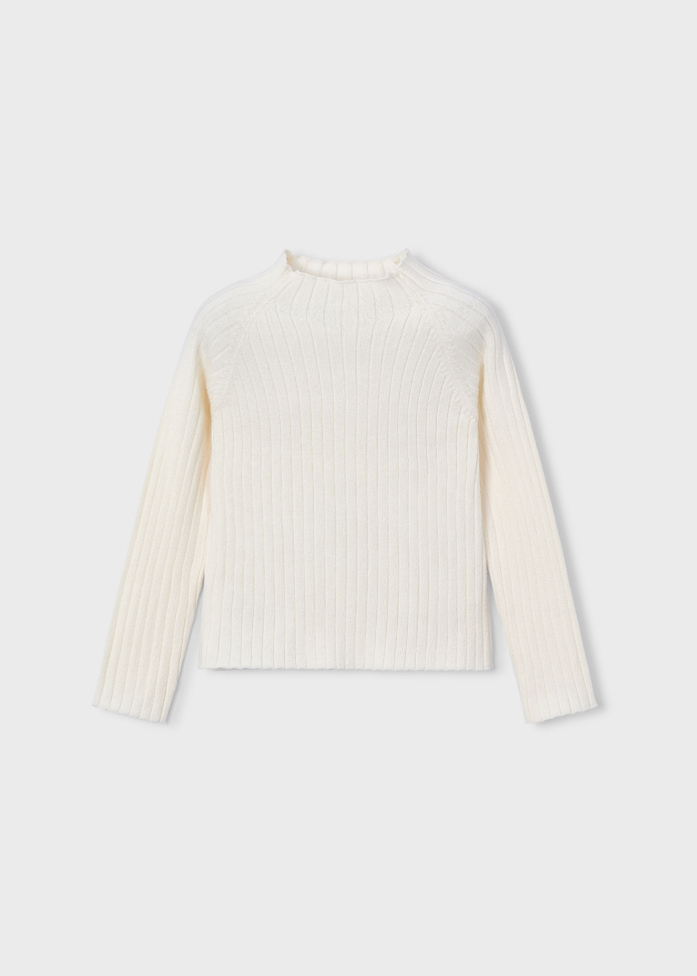 Jersey semicisne tricot niña