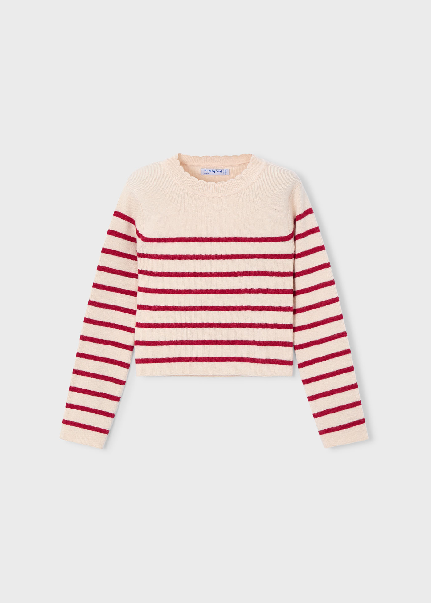 Strickpullover gestrefit Mädchen