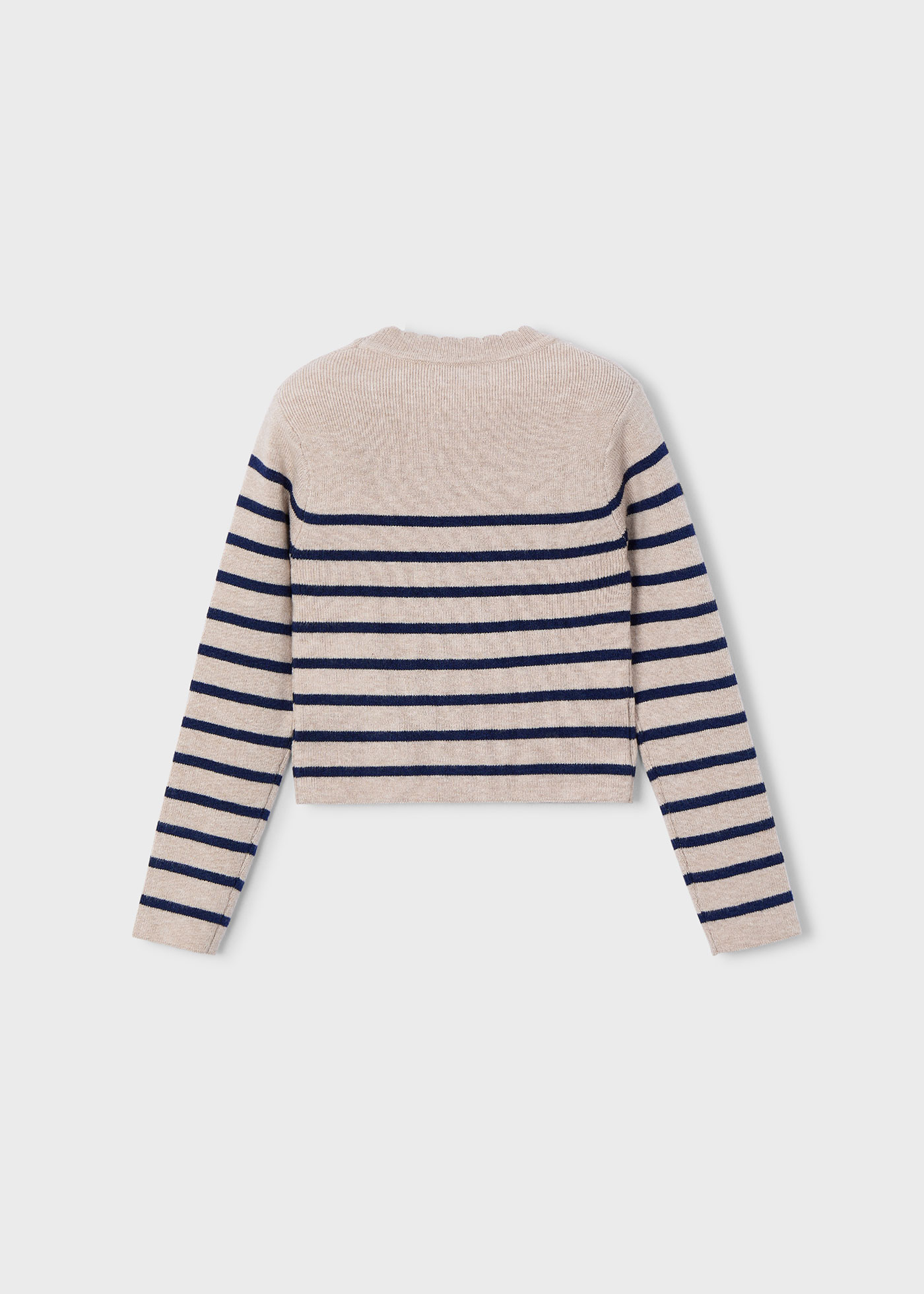 Girl Striped Knit Sweater