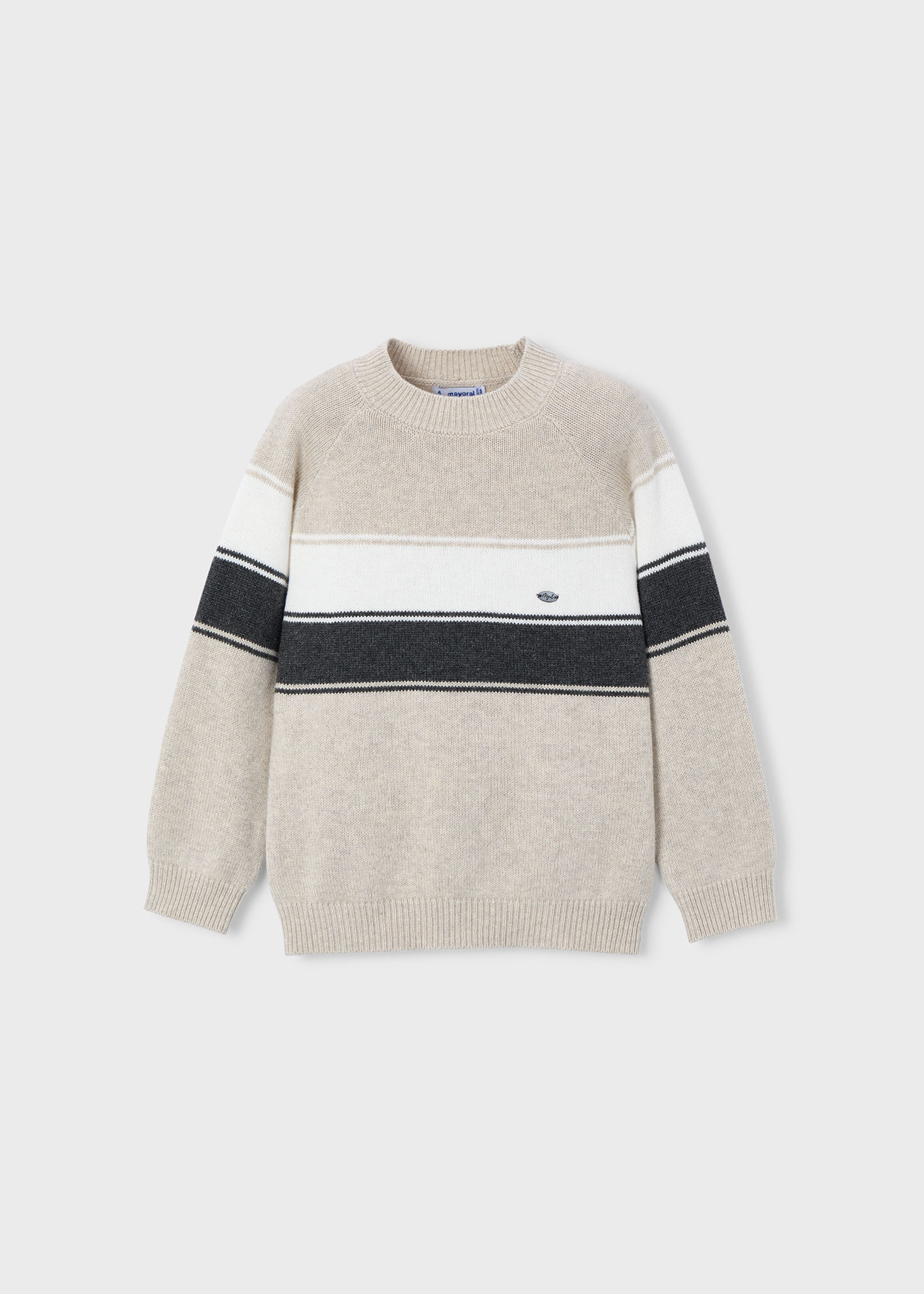 Boy Striped Knit Sweater