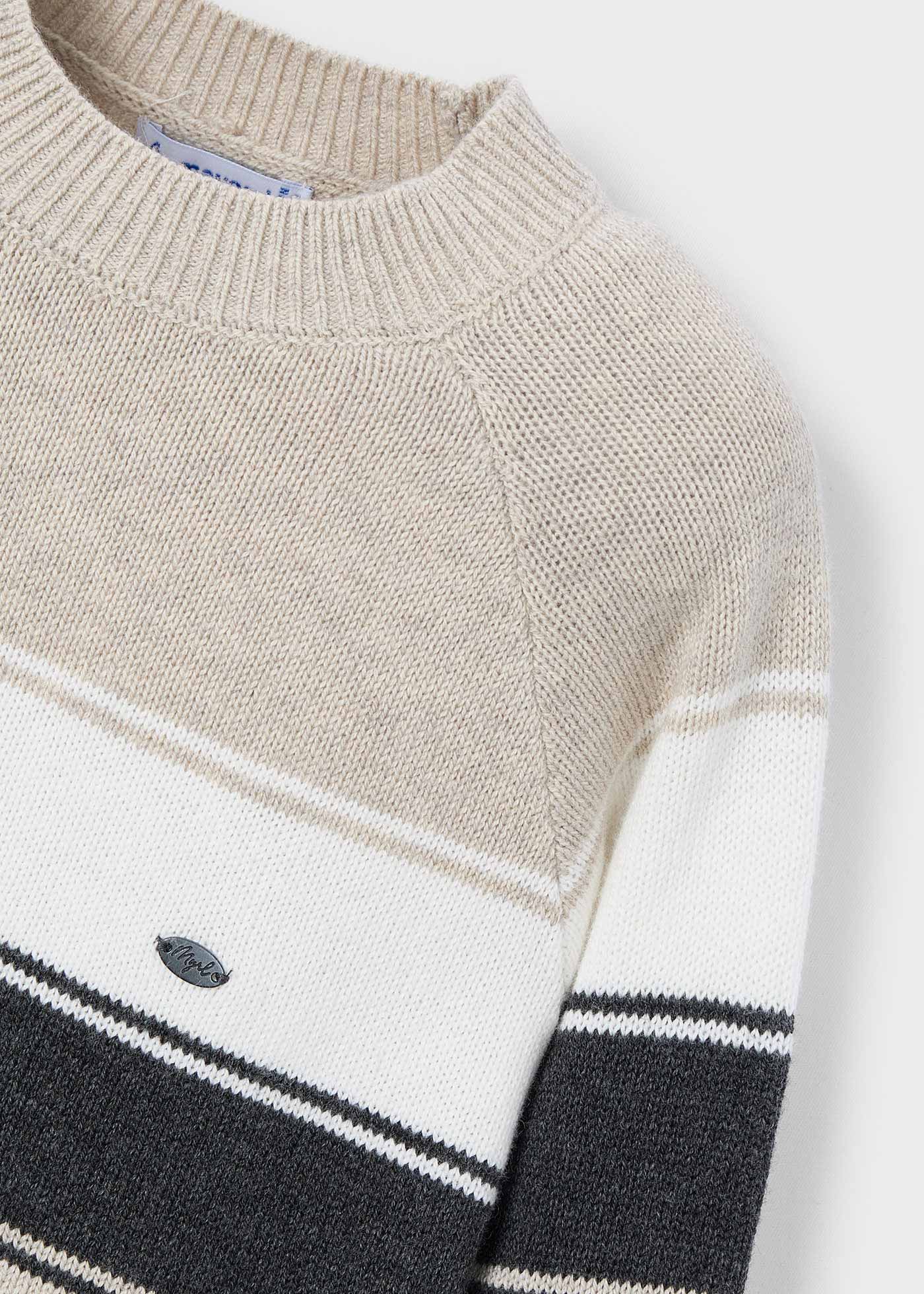Boy Striped Knit Sweater