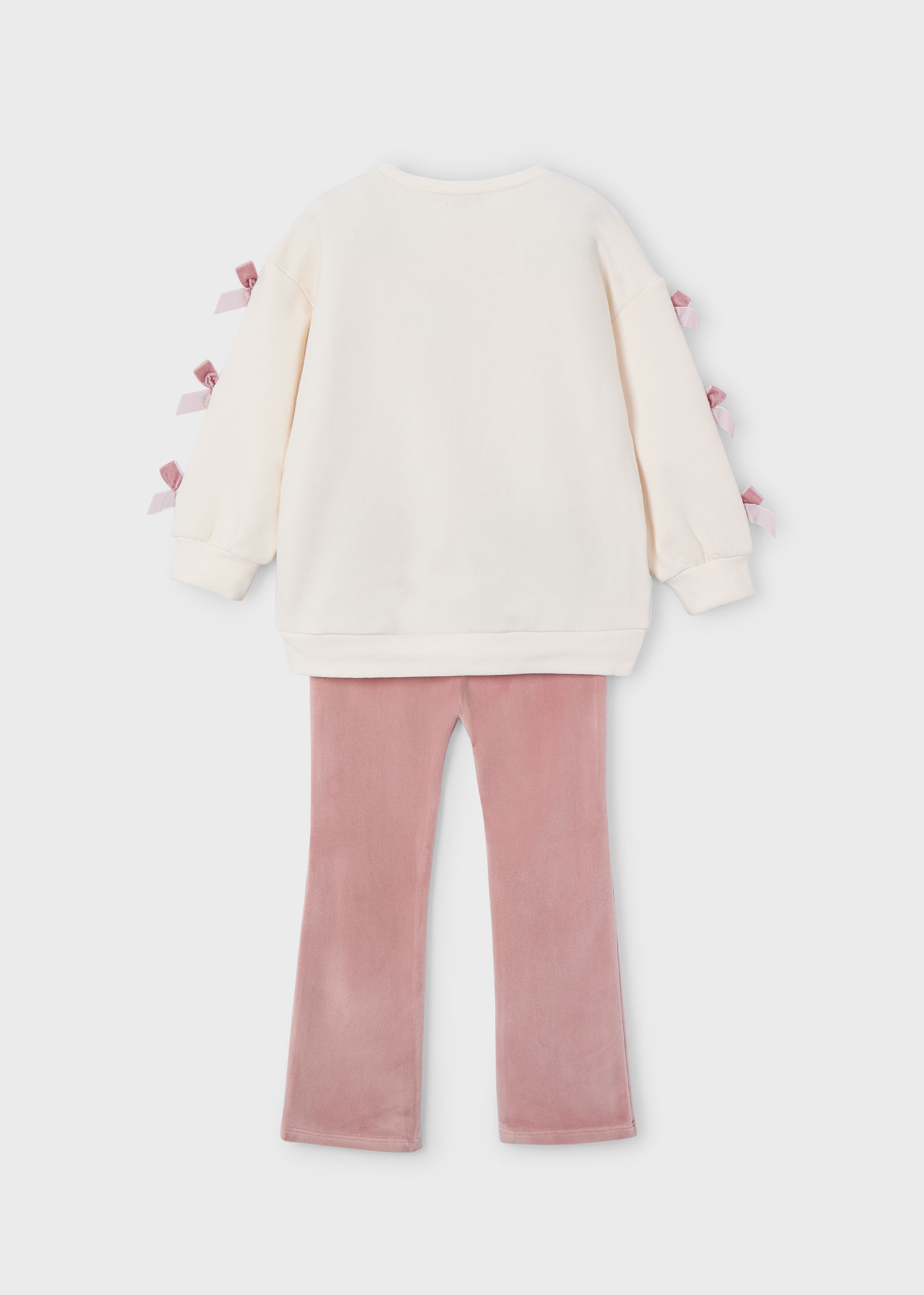 Girls legging and bow jumper set