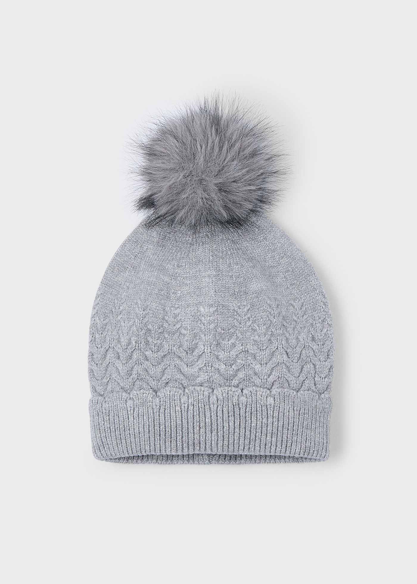 Girl Pom Pom Beanie Hat